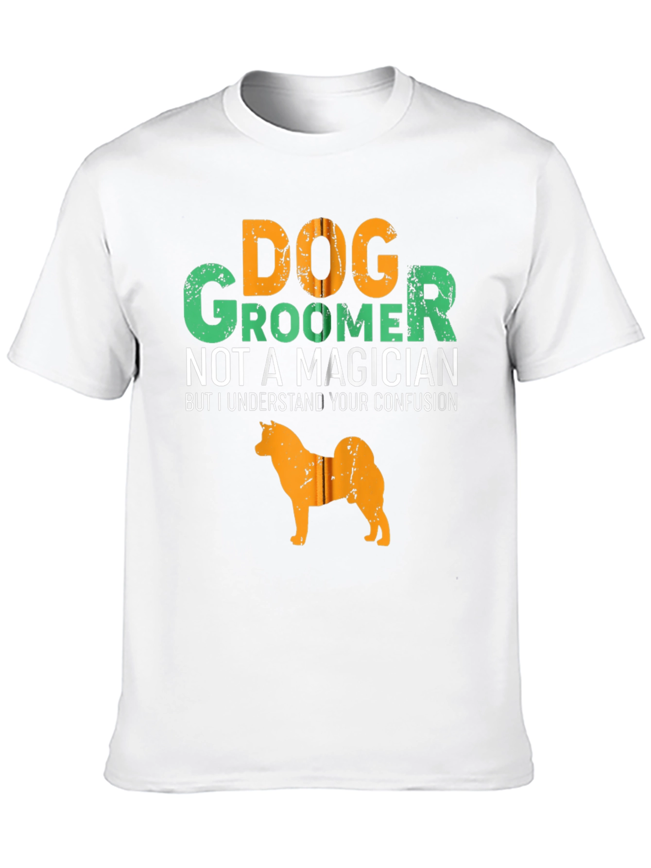 Black Dog Groomer T-Shirt - Not a Magician Tee view 10