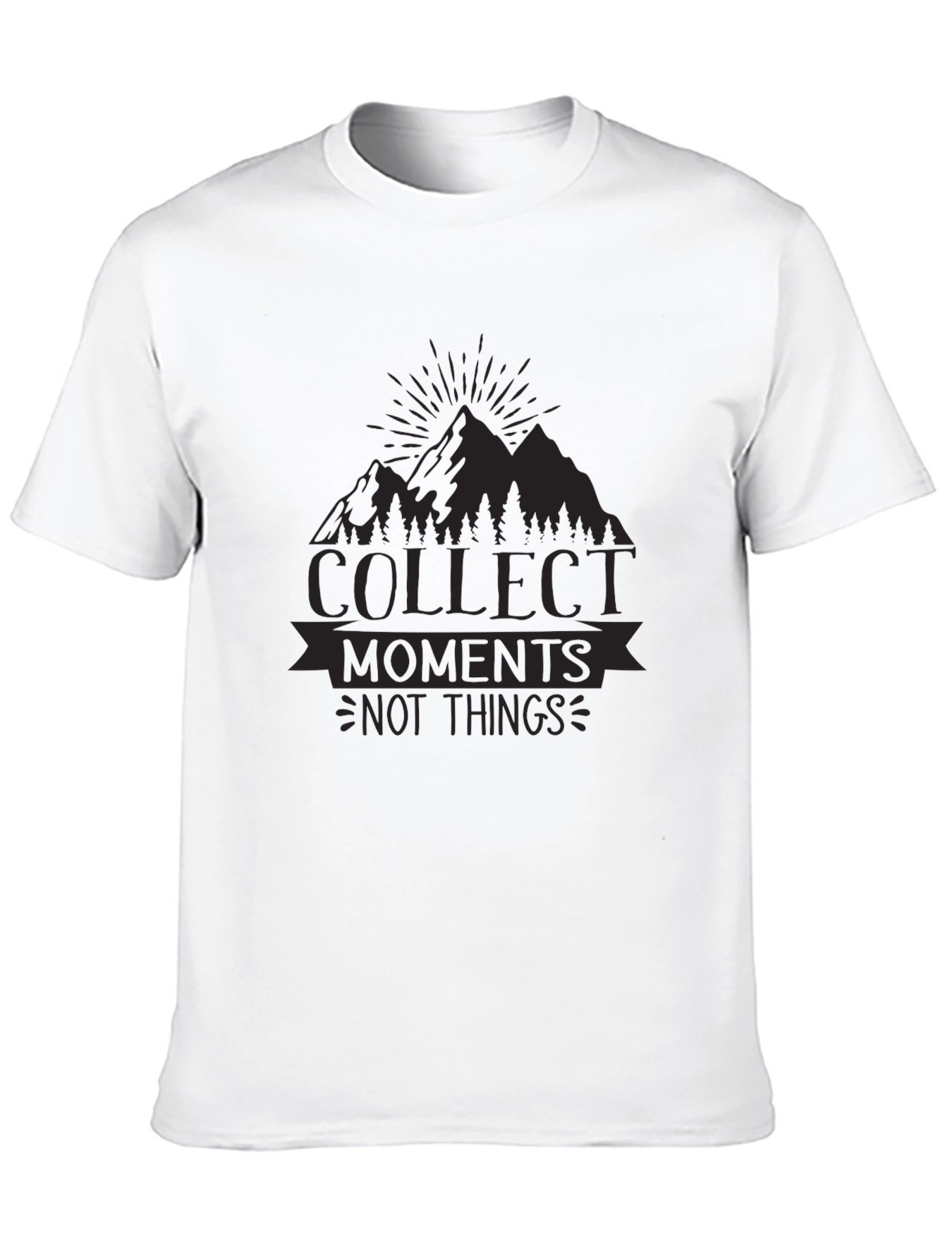 Black Collect Moments Graphic Tee - Black view 10