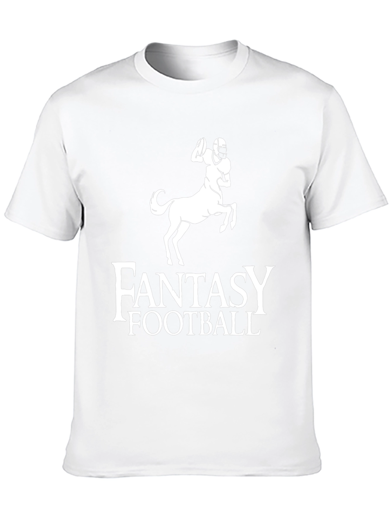 Black Fantasy Football Centaur T-Shirt view 10
