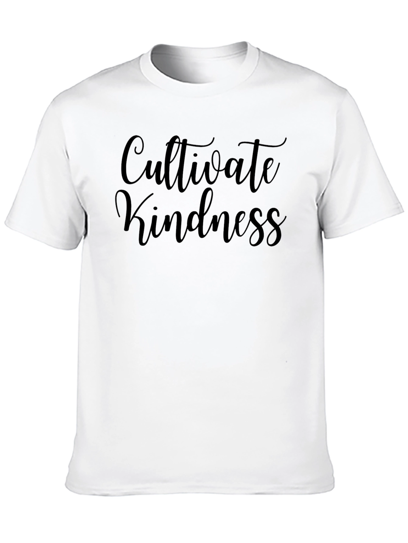 Black Cultivate Kindness Graphic T-Shirt view 10
