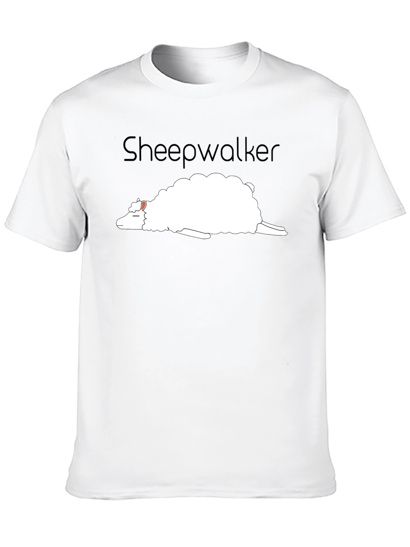 Black Sheepwalker Black T-Shirt - Funny Graphic Tee view 10