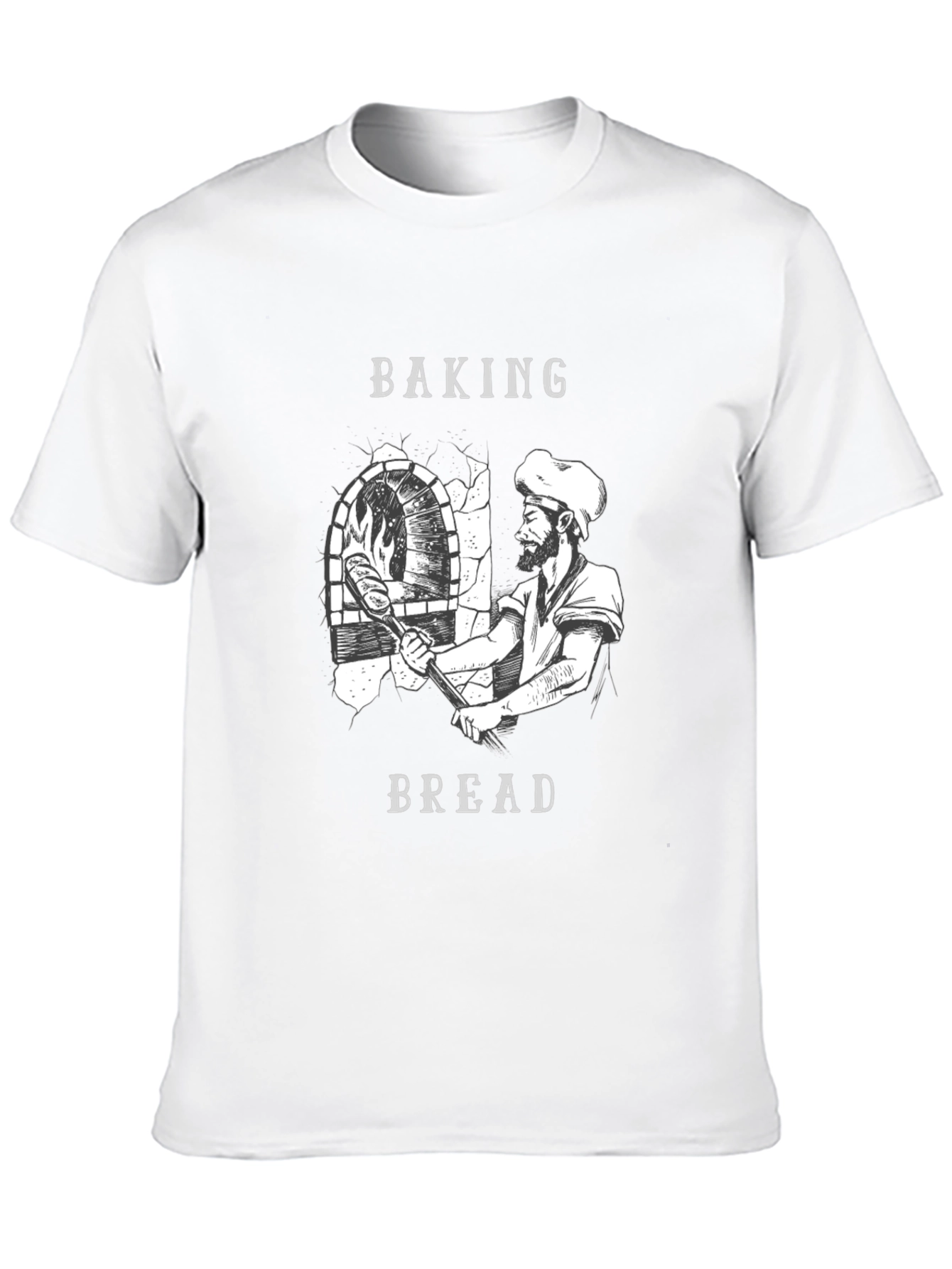 Baking Bread Graphic T-Shirt - Baker's Tee - 10