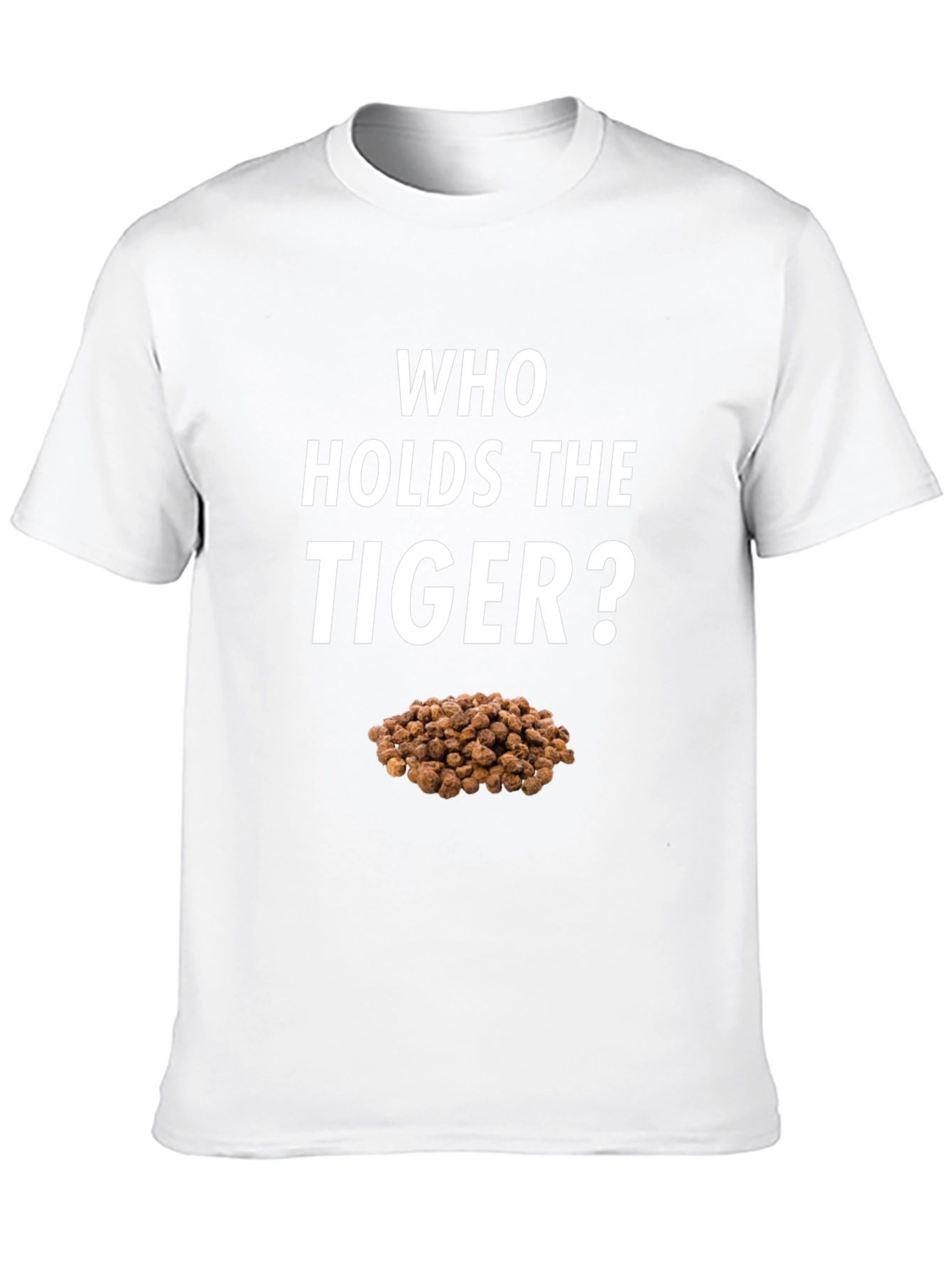 Black Who Holds the Tiger Nuts Black T-Shirt view 10