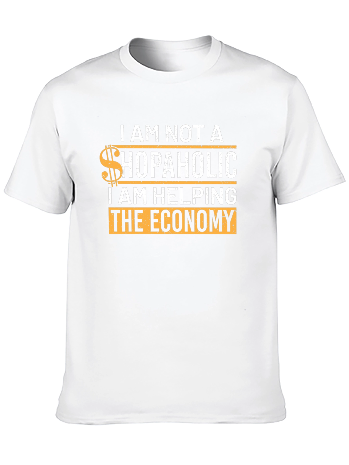 Funny Shopaholic T-Shirt - Helping The Economy Tee - 10