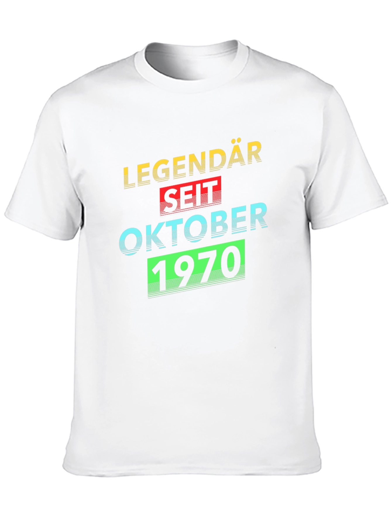 Black Legendary Since October 1970 Graphic T-Shirt view 10