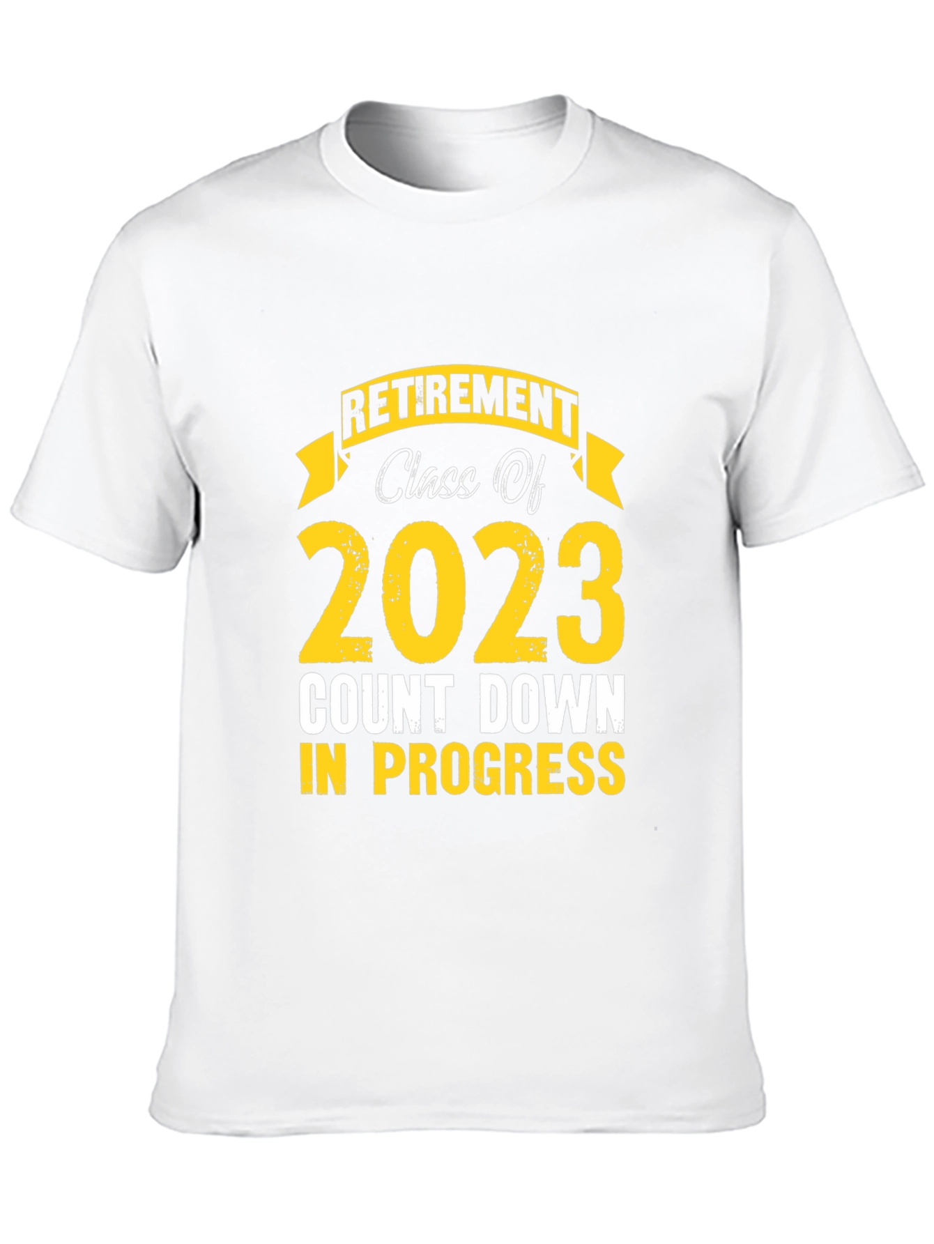 Black Retirement Class of 2023 Countdown T-Shirt view 10