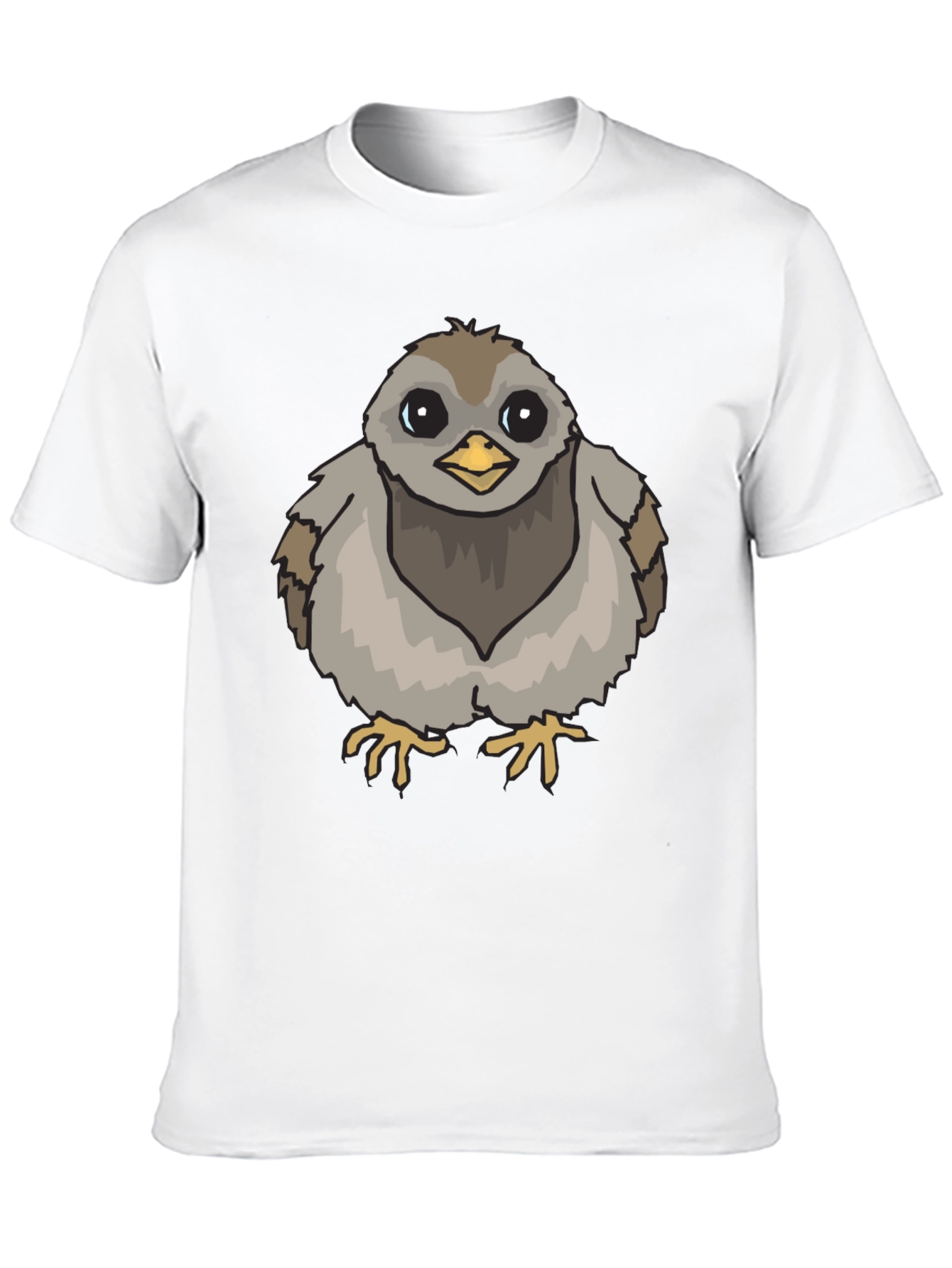 Black Cute Chick Graphic Tee - Soft Cotton T-Shirt view 10