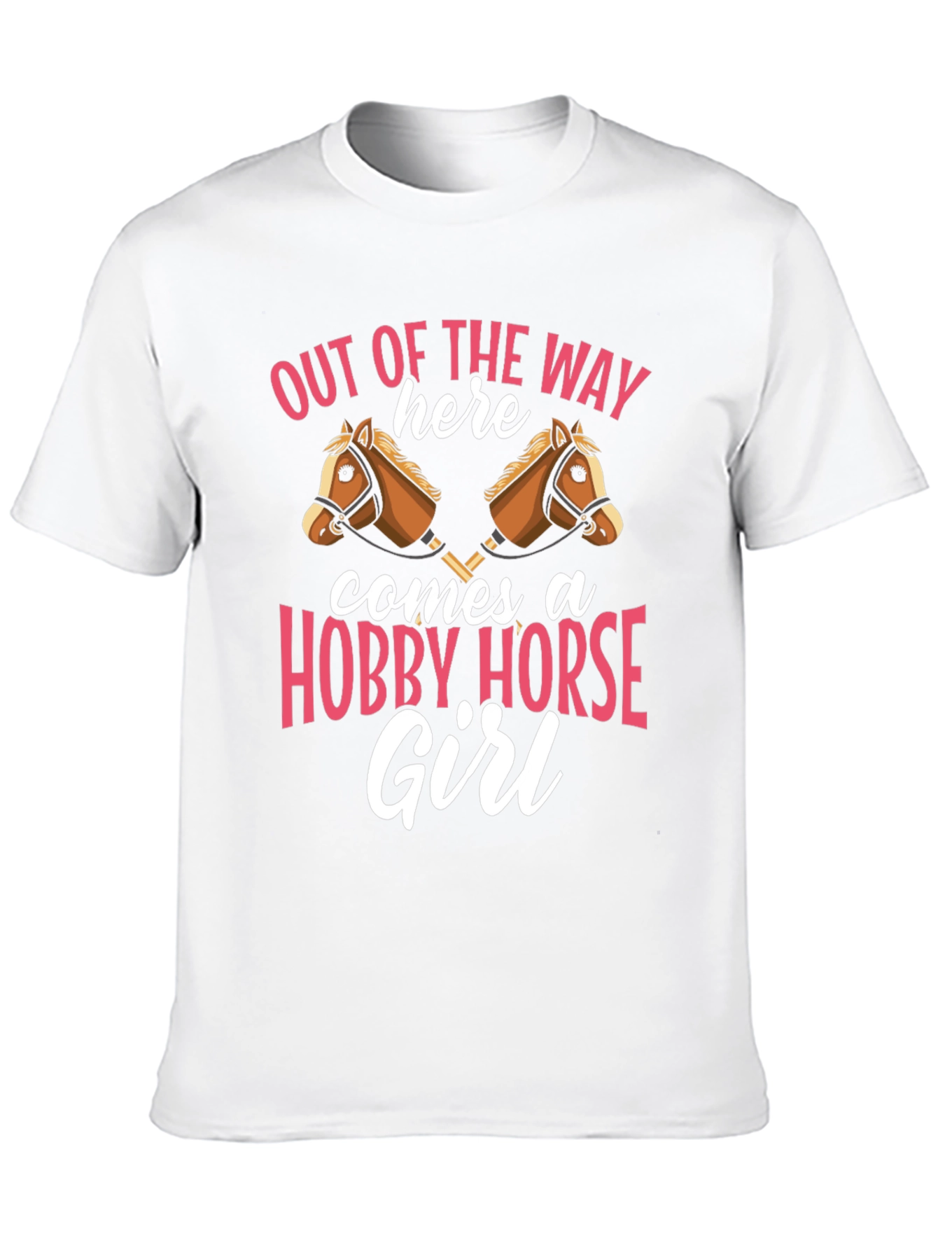 Black Hobby Horse Girl T-Shirt view 10