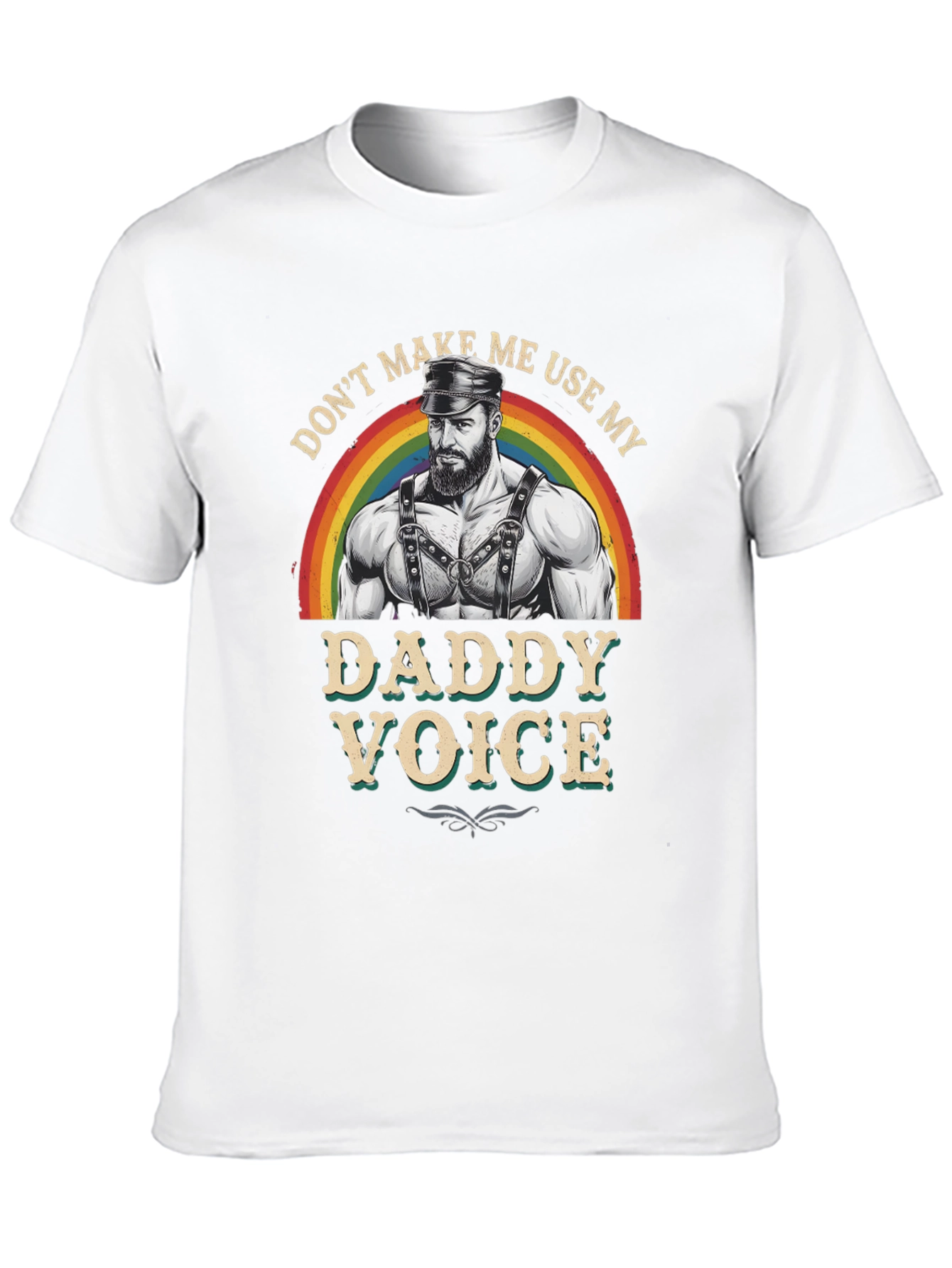 Black Don't Make Me Use My Daddy Voice T-Shirt view 10