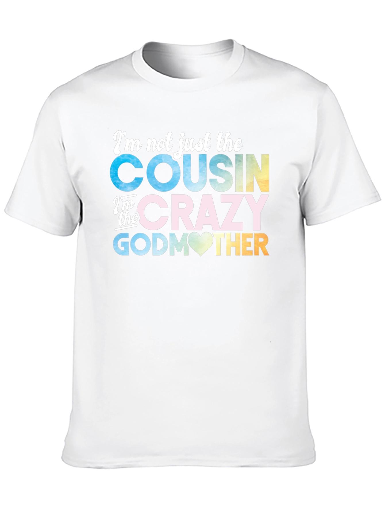 Black Crazy Godmother Cousin T-Shirt view 10