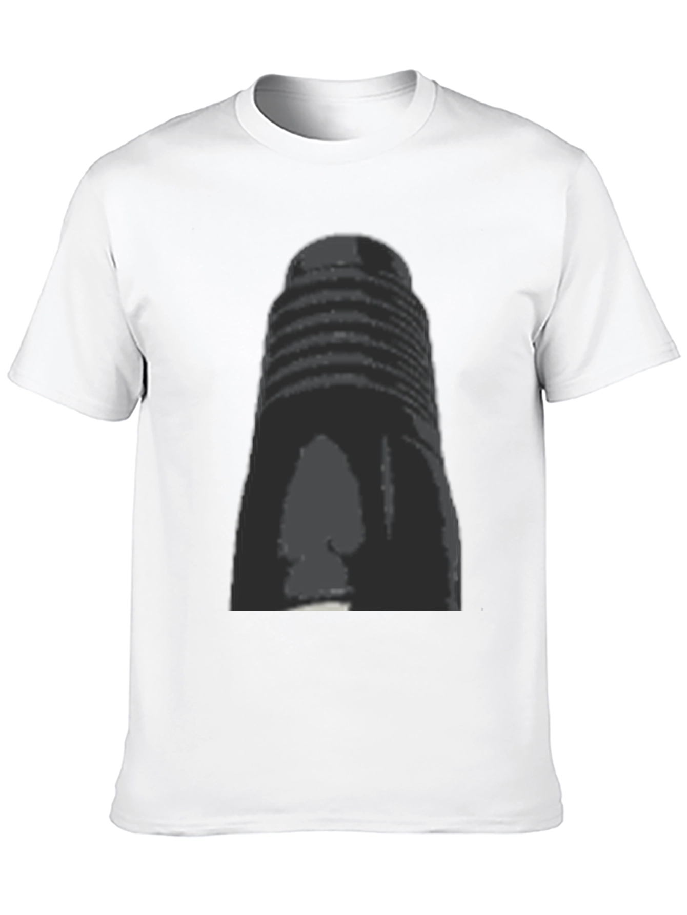 Black Graphic Print Black T-Shirt view 10