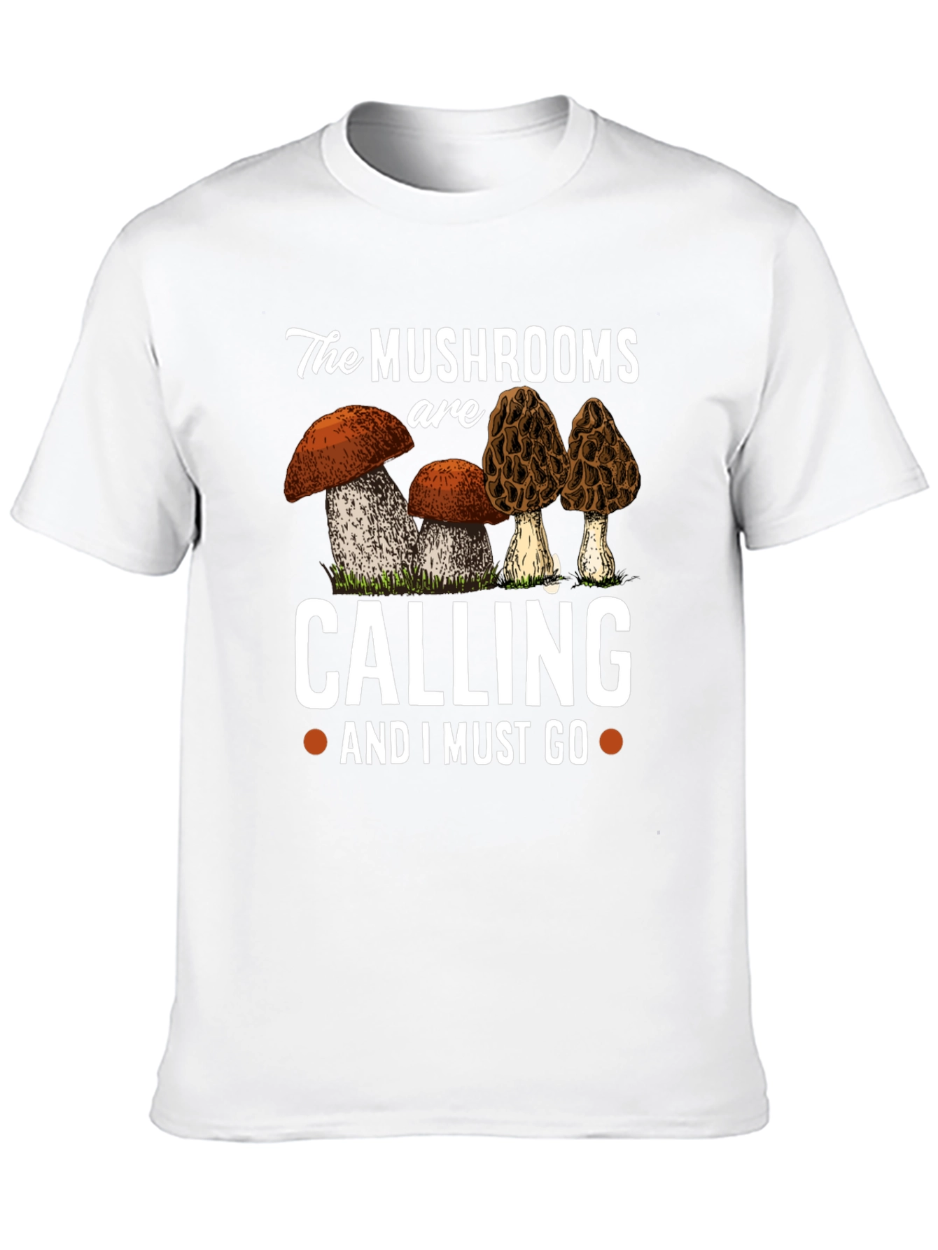 Black Mushroom Lover's Black Graphic Tee view 10