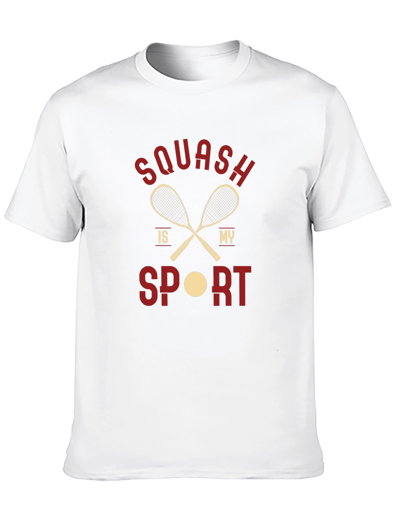 Black Squash is My Sport T-Shirt view 10