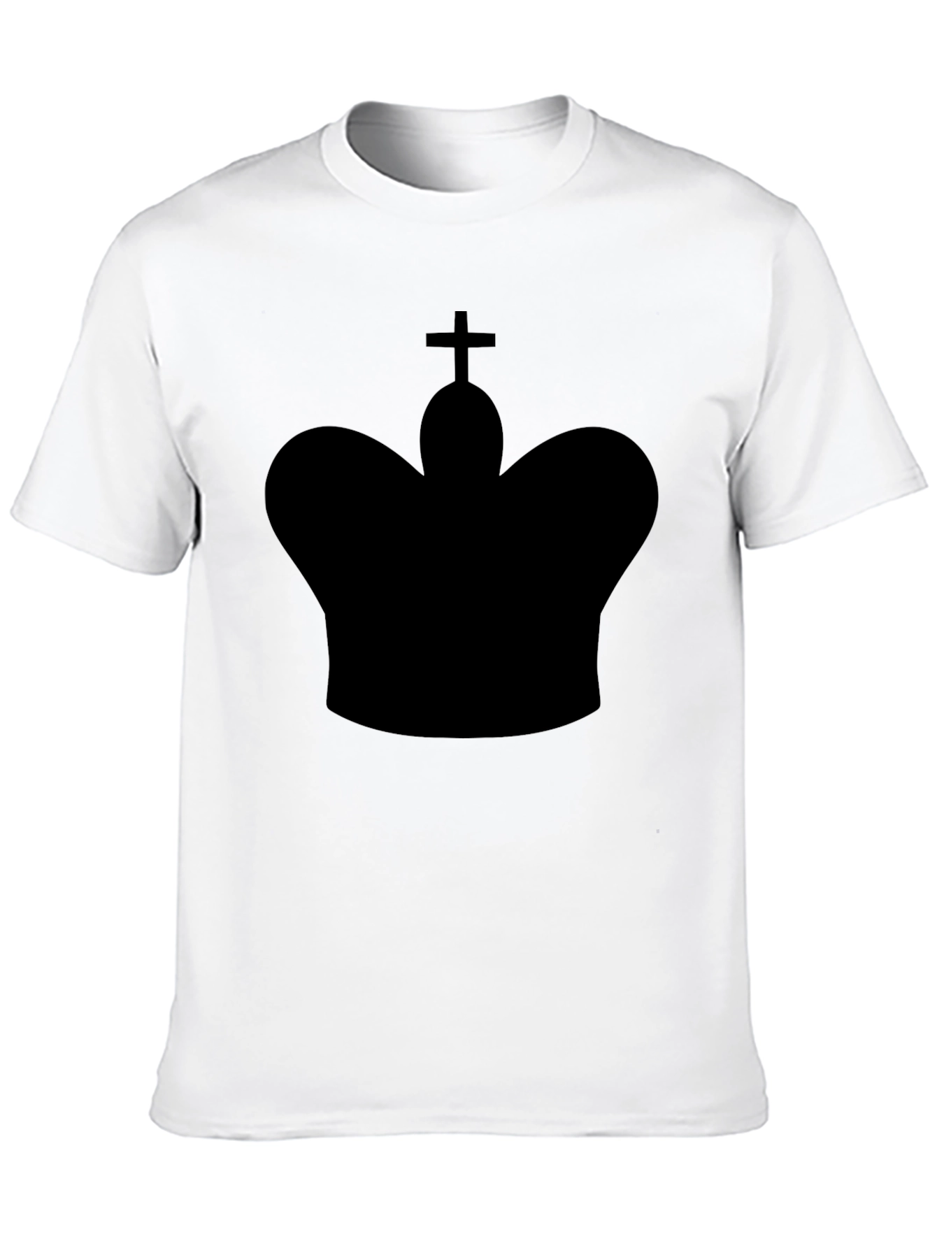 Black King Chess Piece Graphic Tee - Black view 10