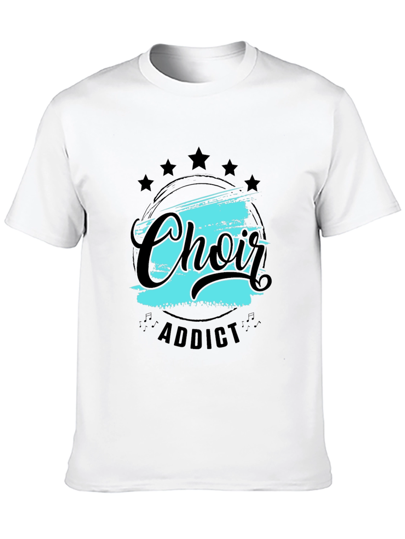 Black Choir Addict Black T-Shirt view 10