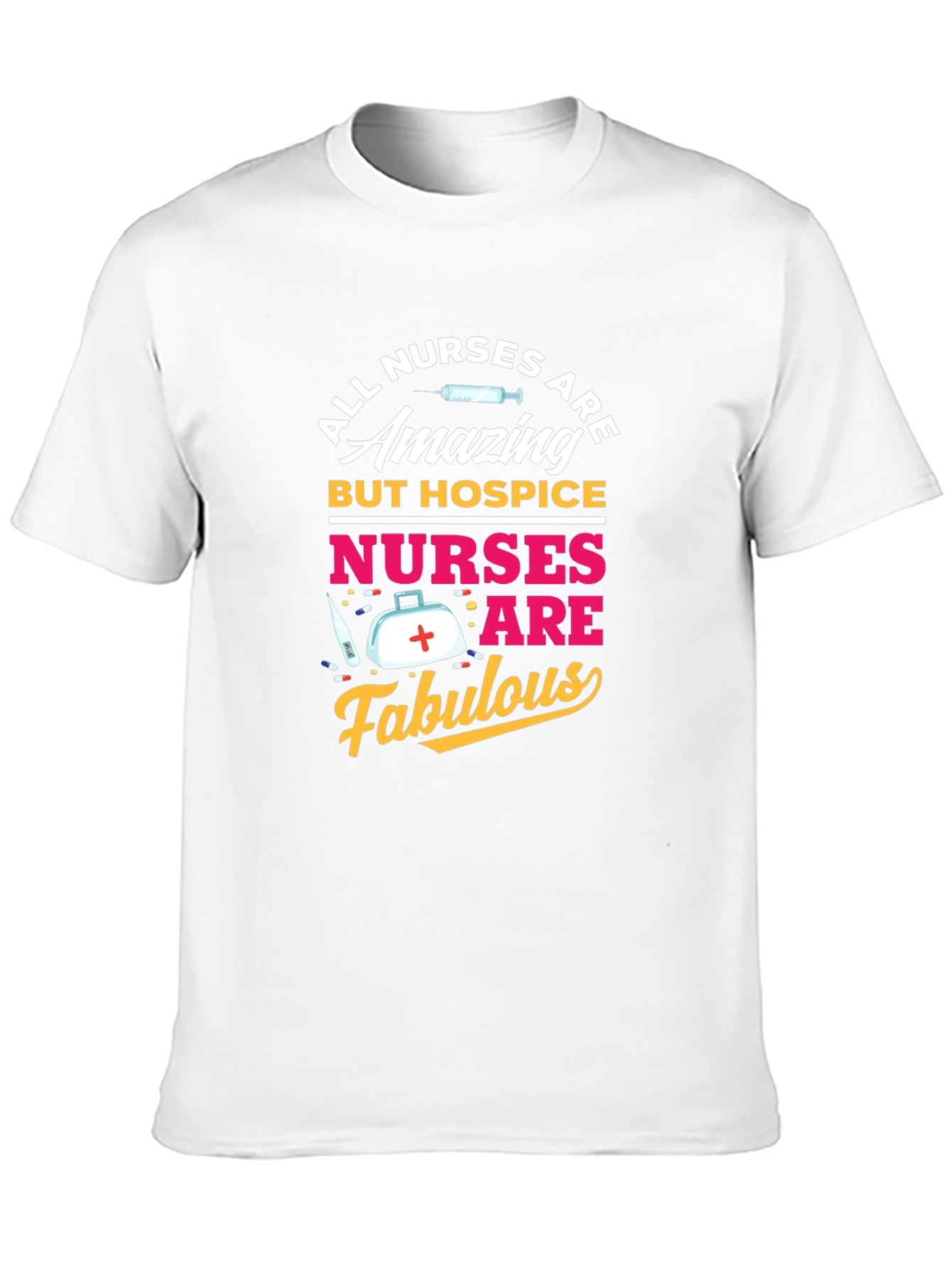 Black Hospice Nurse T-Shirt - All Nurses Are Amazing view 10