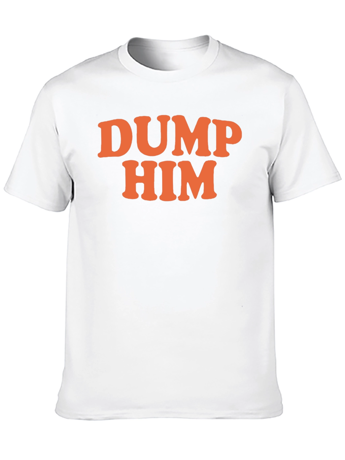 Black DUMP HIM Graphic T-Shirt - Sarcastic Fun view 10