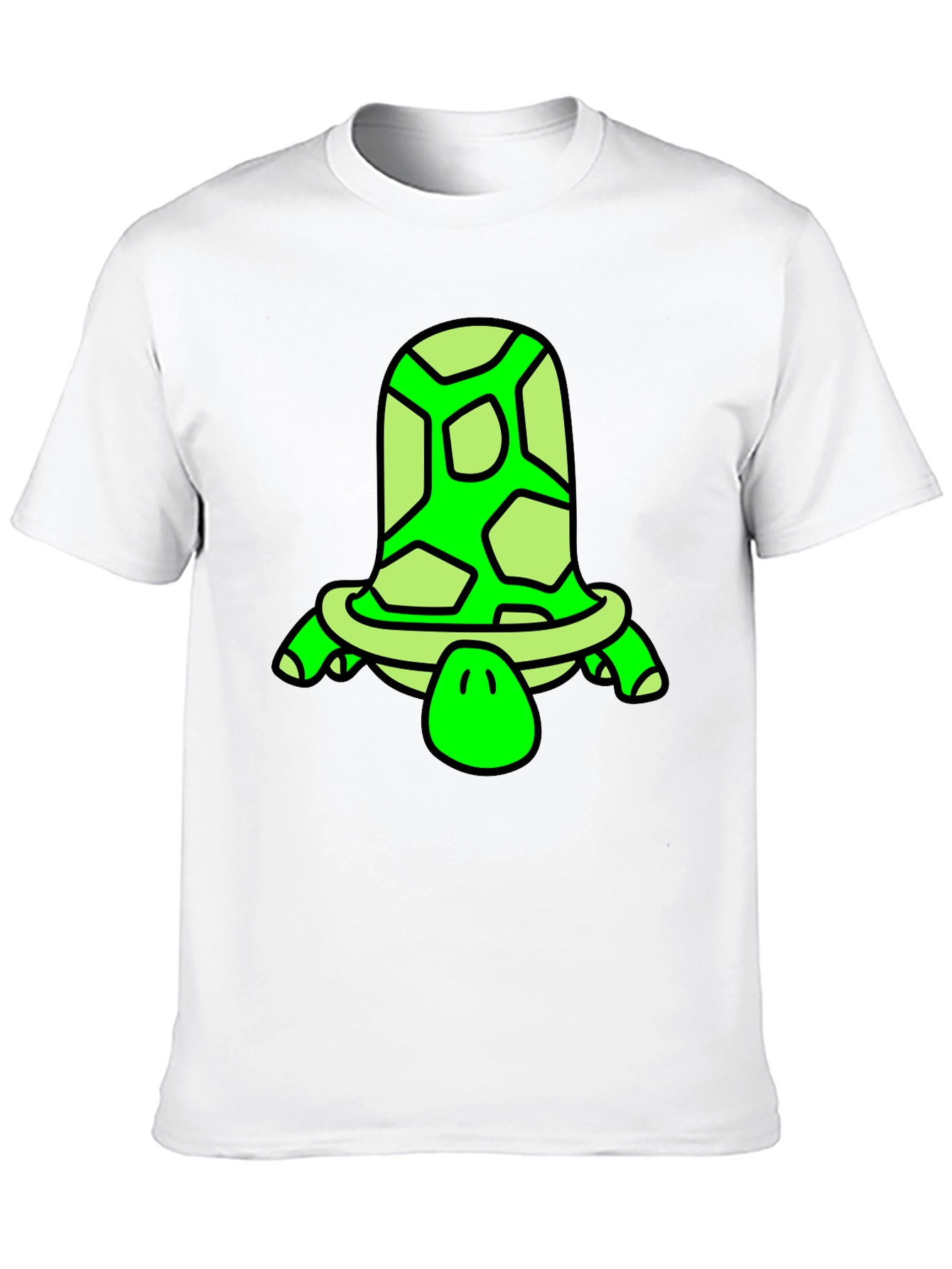 Black Turtle Graphic Tee - Black Unisex T-Shirt view 10