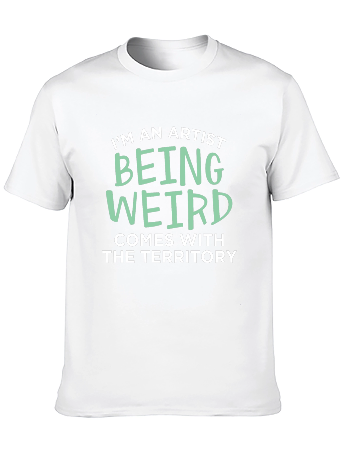 Black Artist Weird T-Shirt view 10