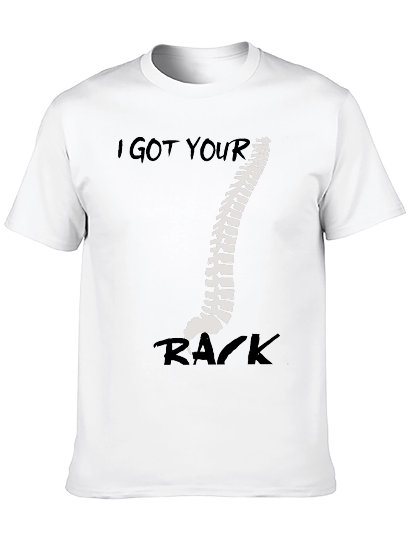 Black I Got Your Back T-Shirt view 10