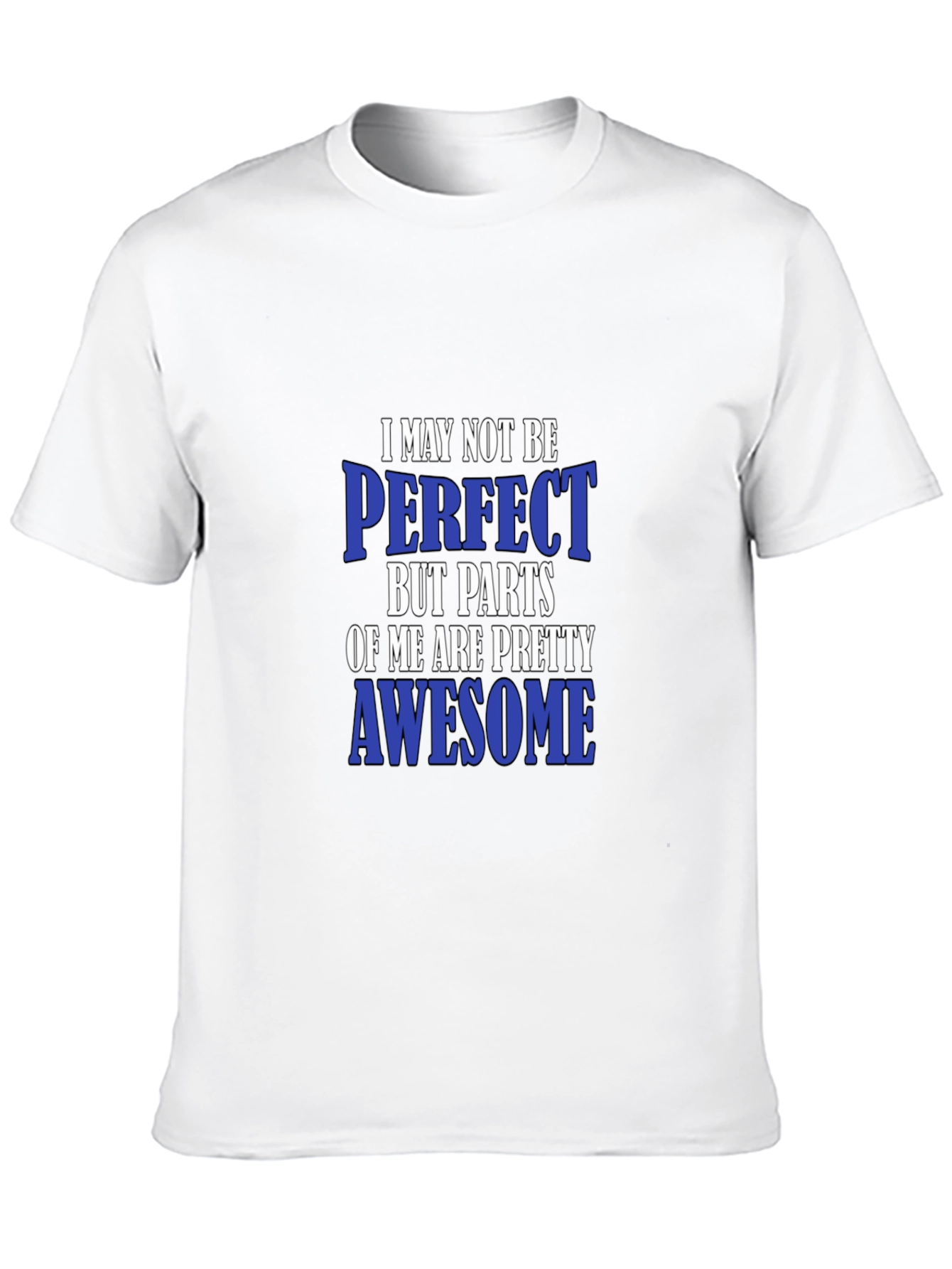 Black Awesome Parts T-Shirt Funny Sarcastic Novelty Tee view 10