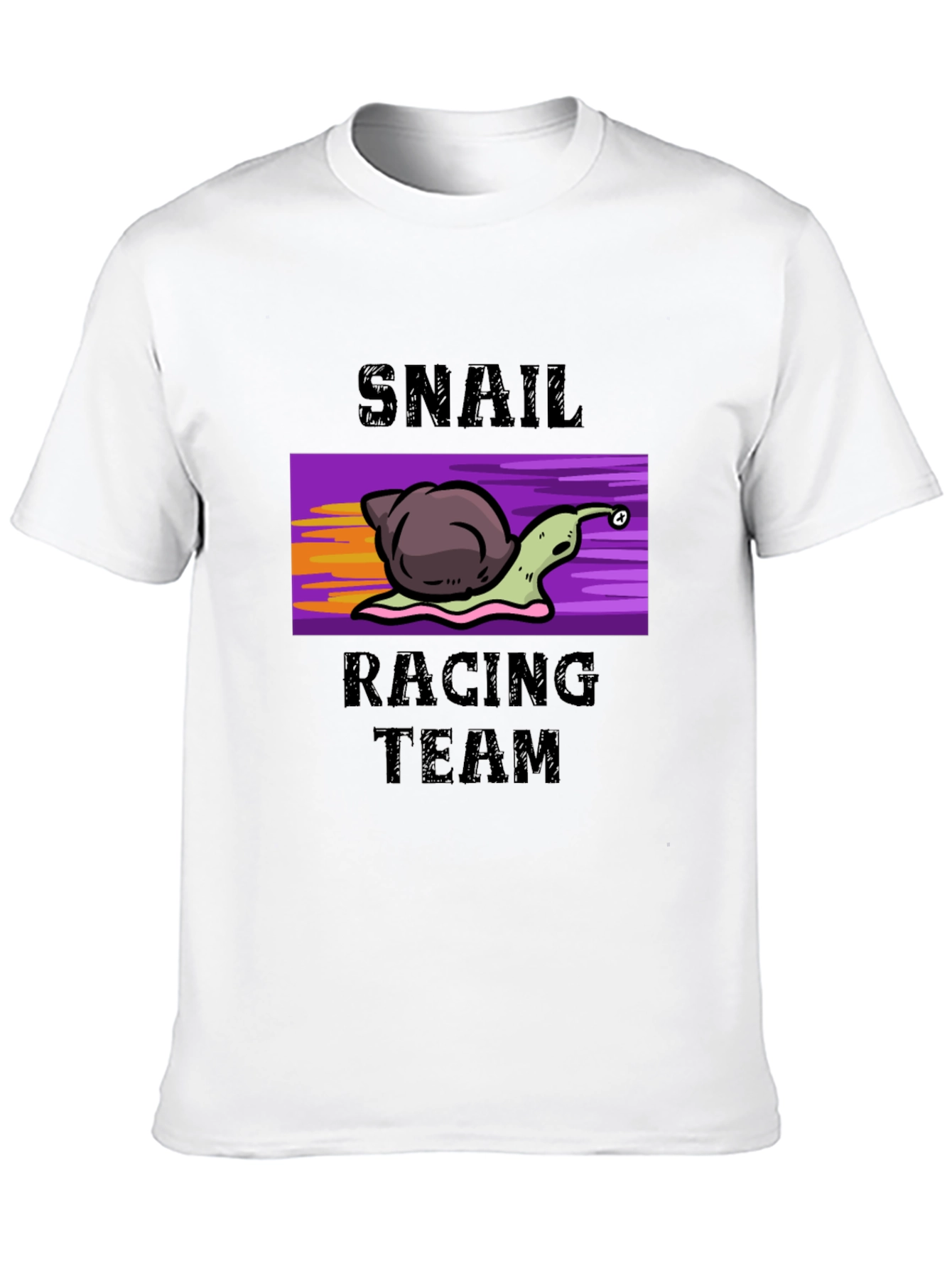 Black Snail Racing Team Graphic T-Shirt view 10
