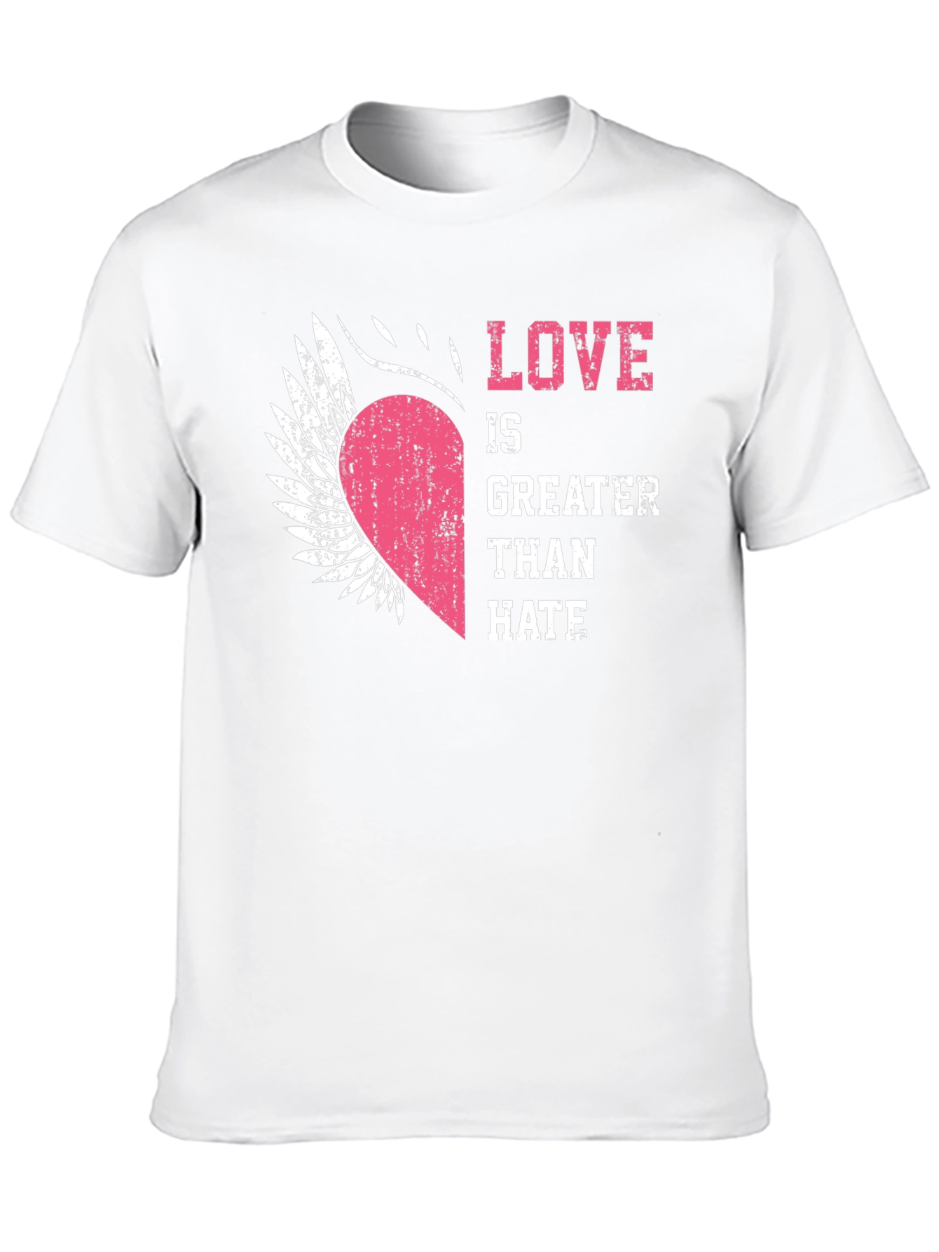 Black Love is Greater Than Hate Graphic T-Shirt view 10