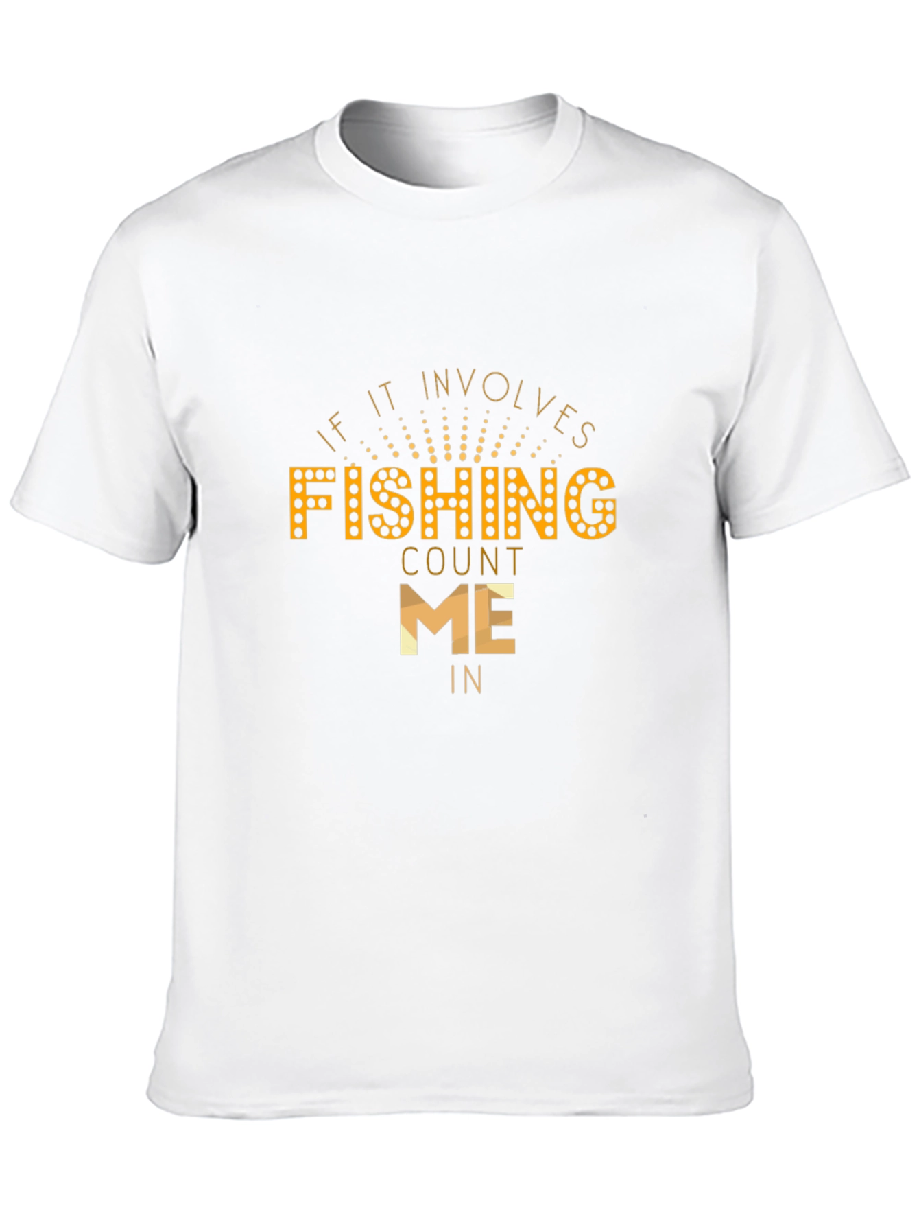 Black Fishing Count Me In Graphic T-Shirt view 10