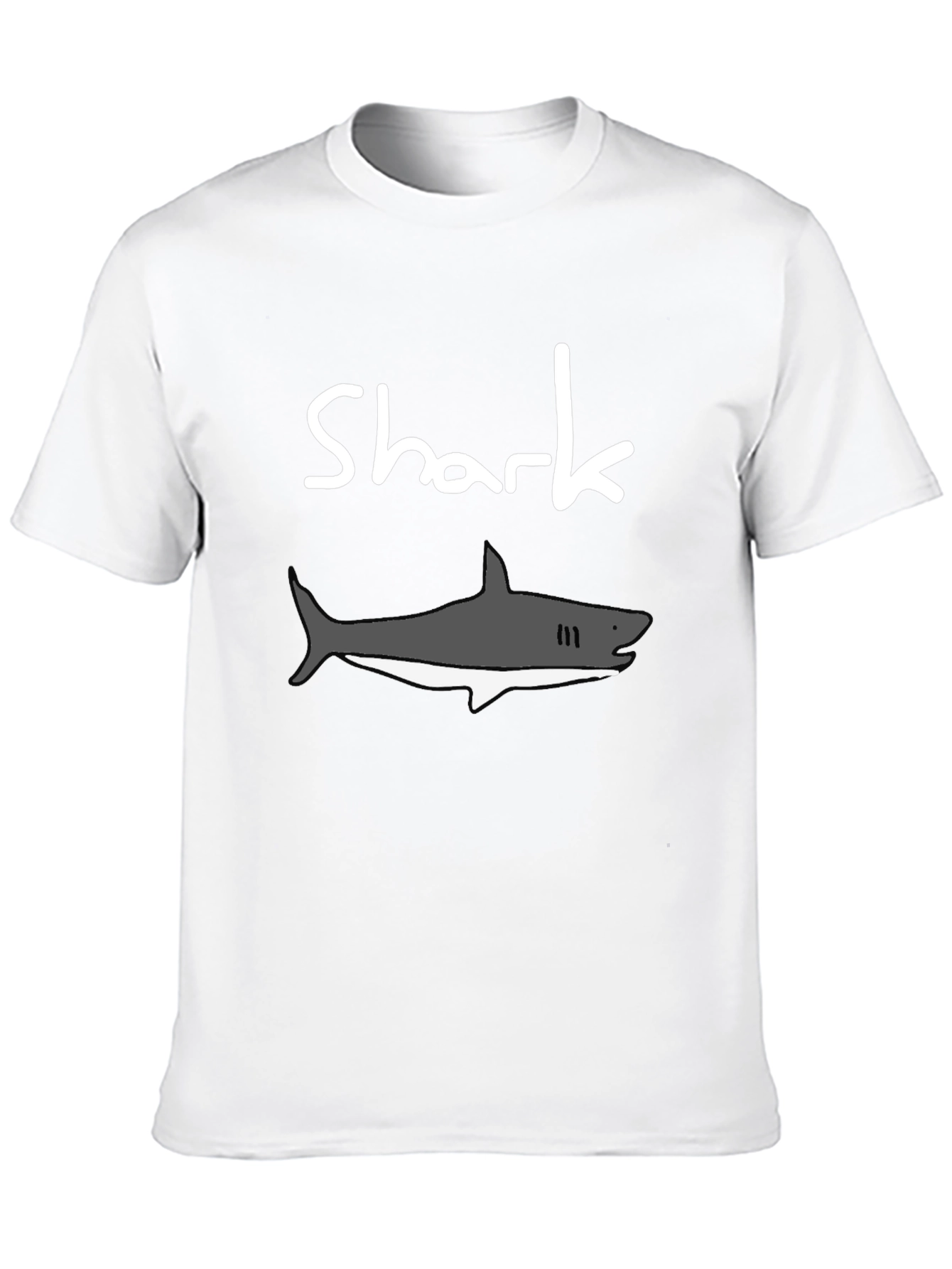 Black Shark Graphic T-Shirt - Casual Comfort Tee view 10