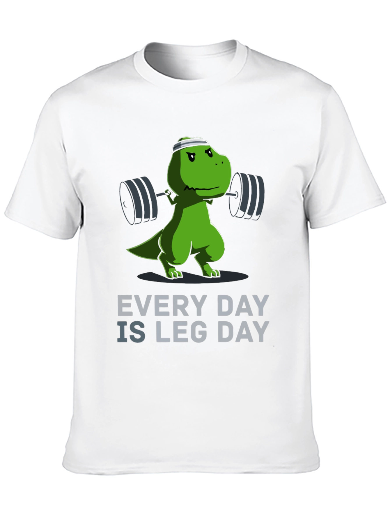 Black Dino Leg Day T-Shirt - Every Day Is Leg Day! view 10