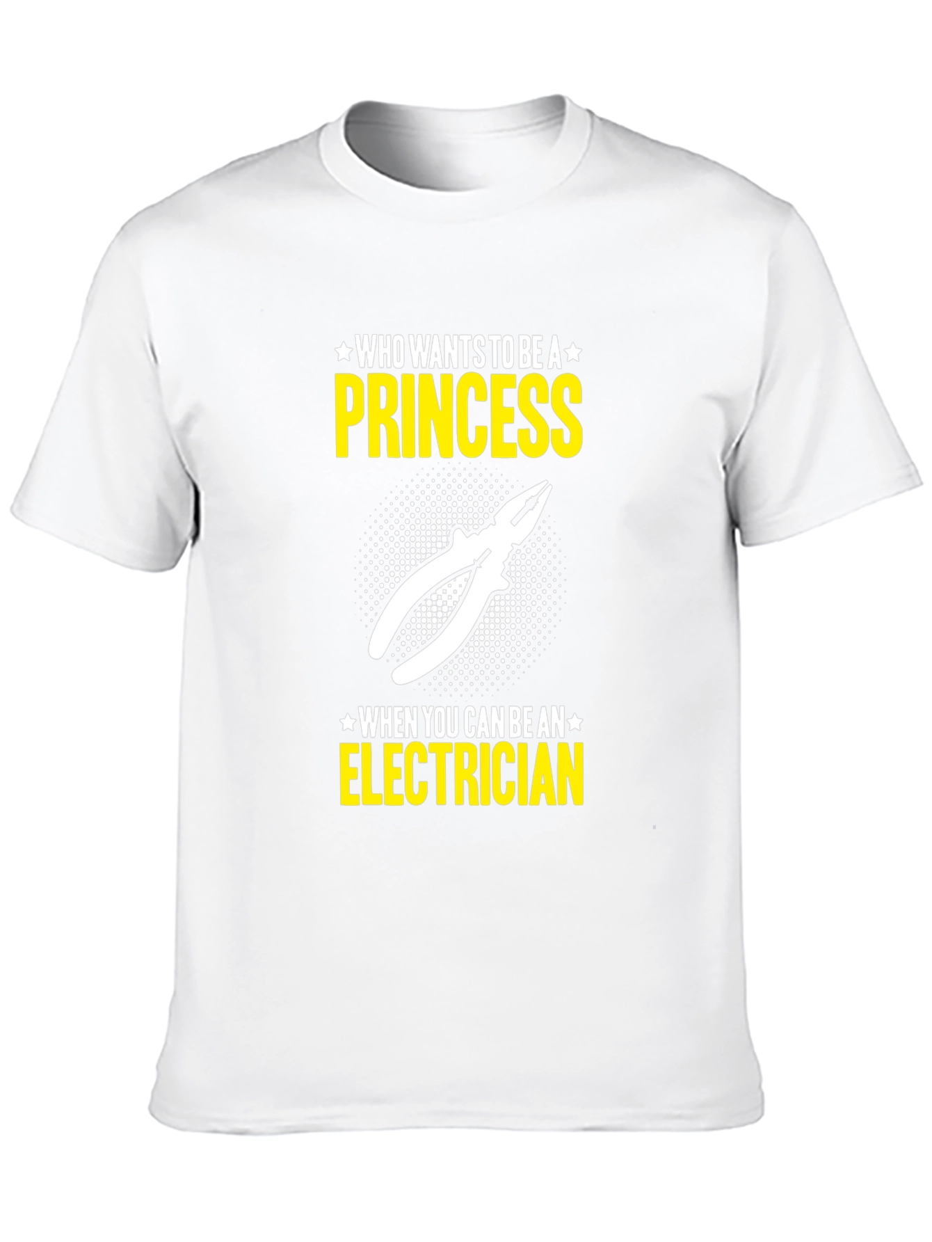 Black Electrician Princess T-Shirt view 10