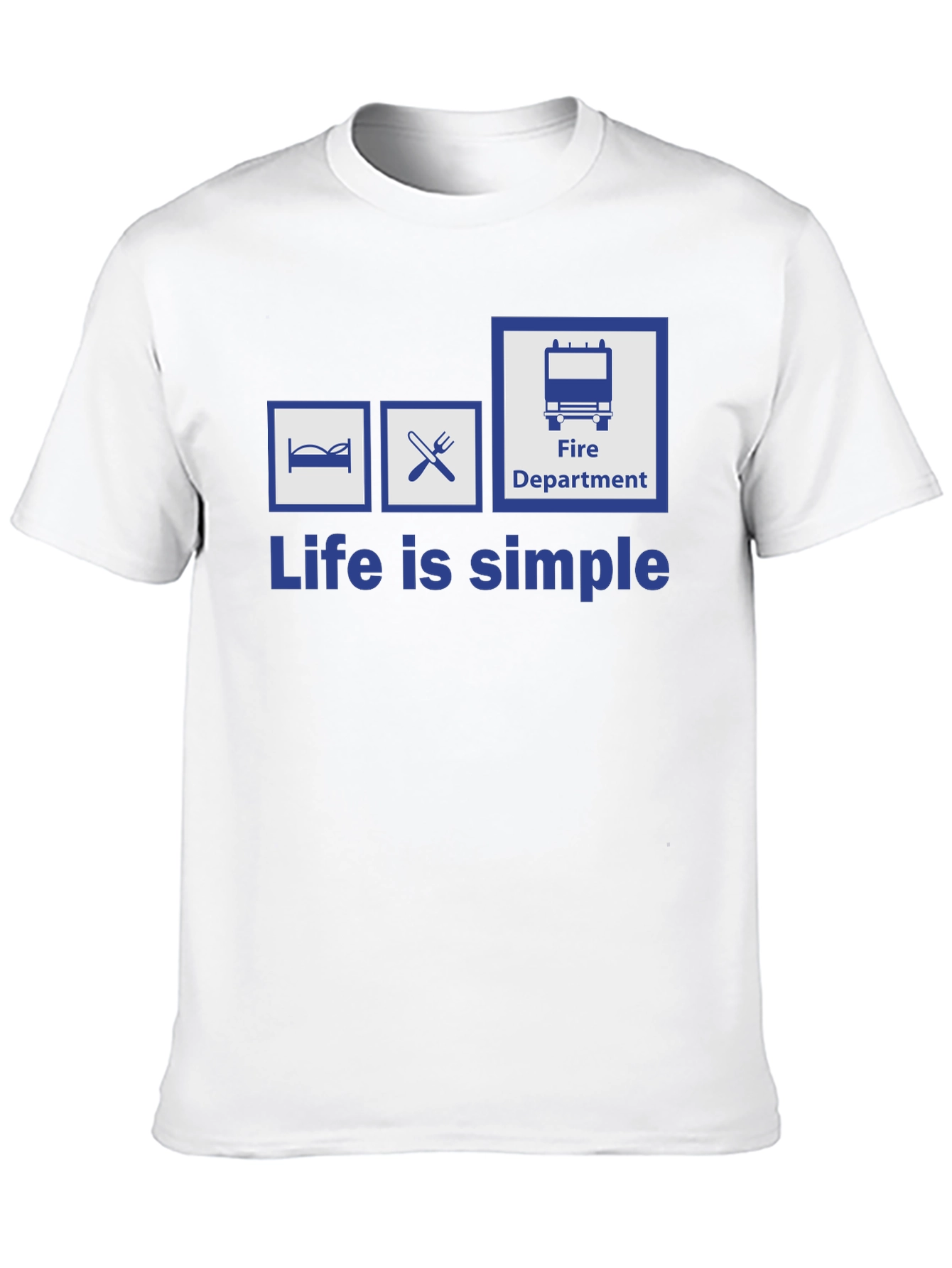 Black Life is Simple Firefighter T-Shirt view 10