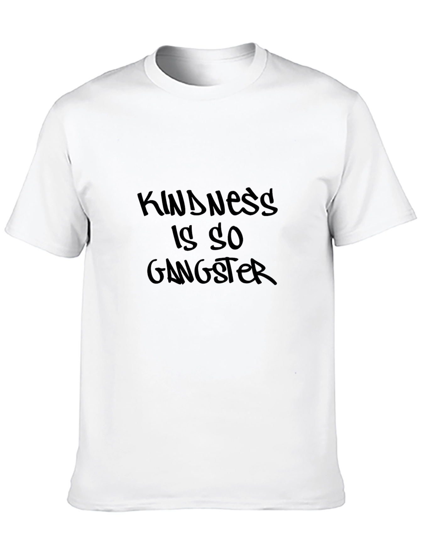 Black Kindness is So Gangster Black Tee view 10