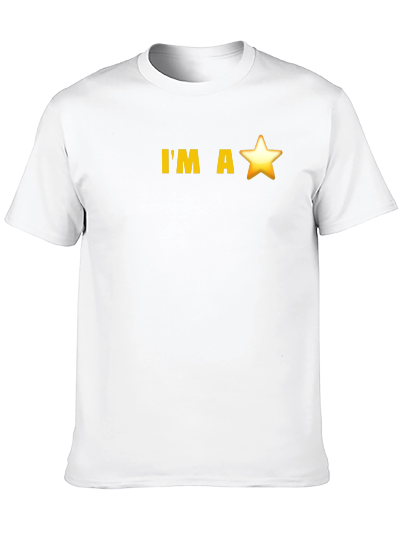 Black I'm a Star Black Tee view 10
