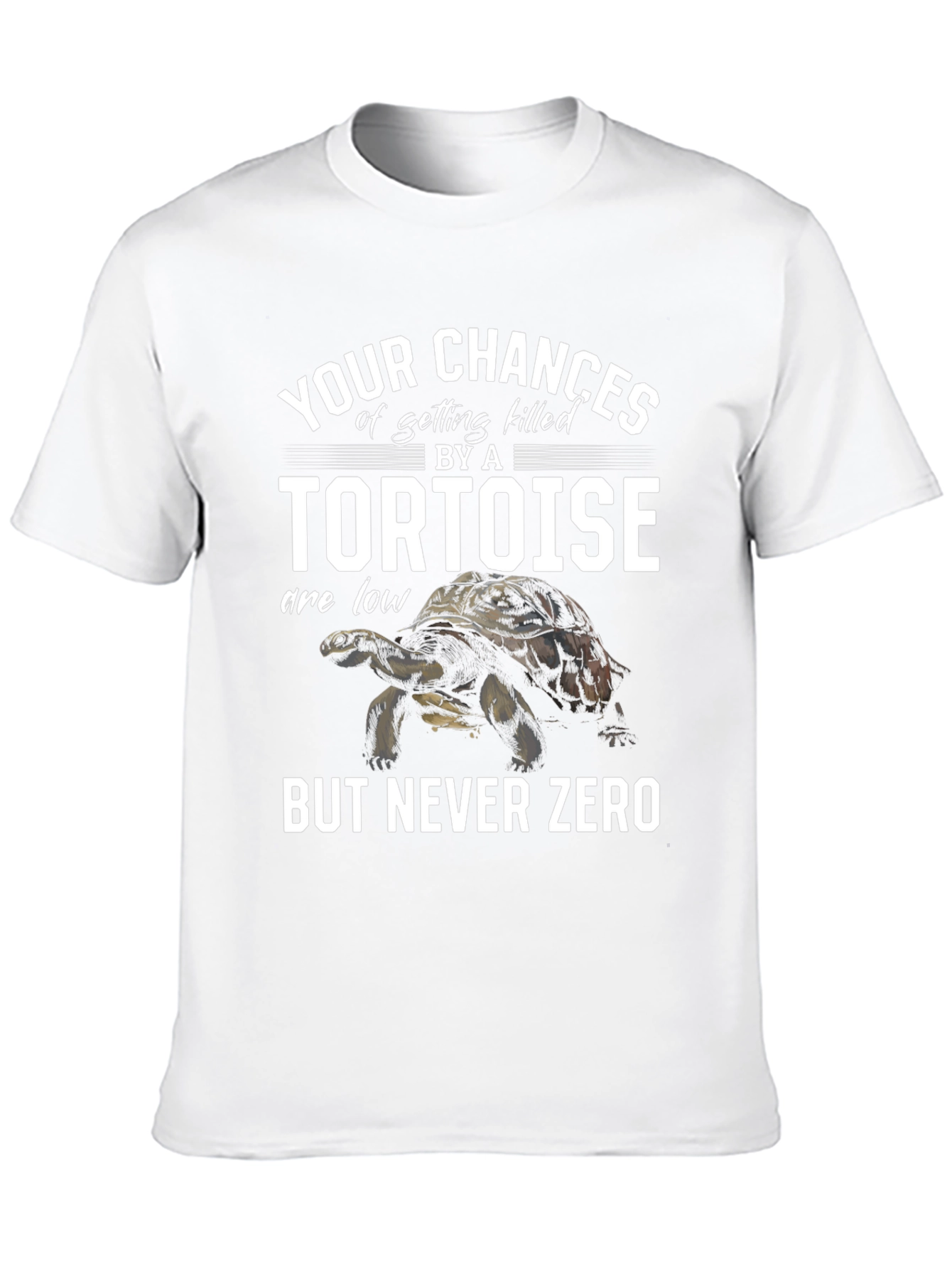 Black Tortoise T-Shirt: Funny 'But Never Zero' Graphic Tee view 10