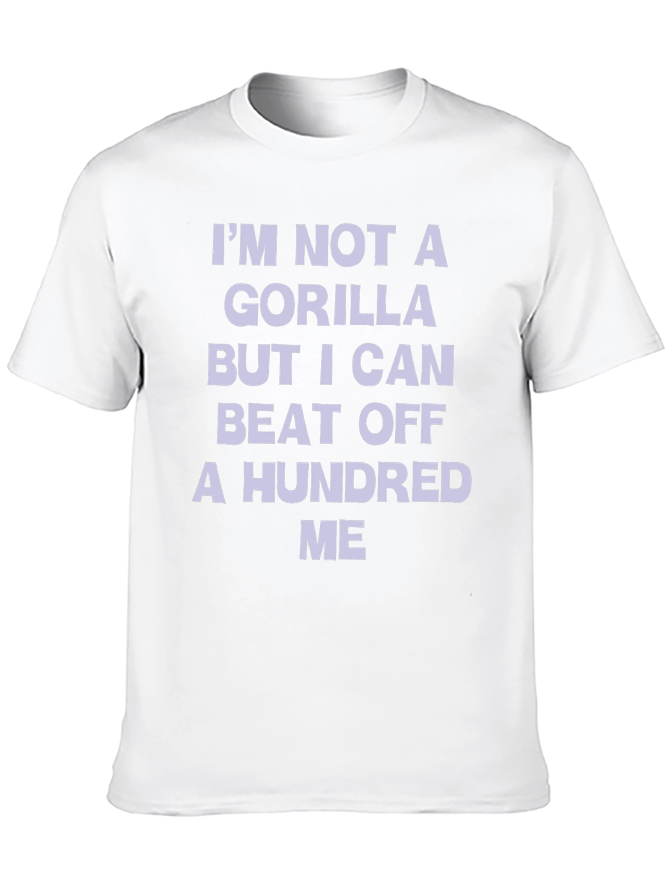 Black Funny Gorilla Beat Off T-Shirt view 10