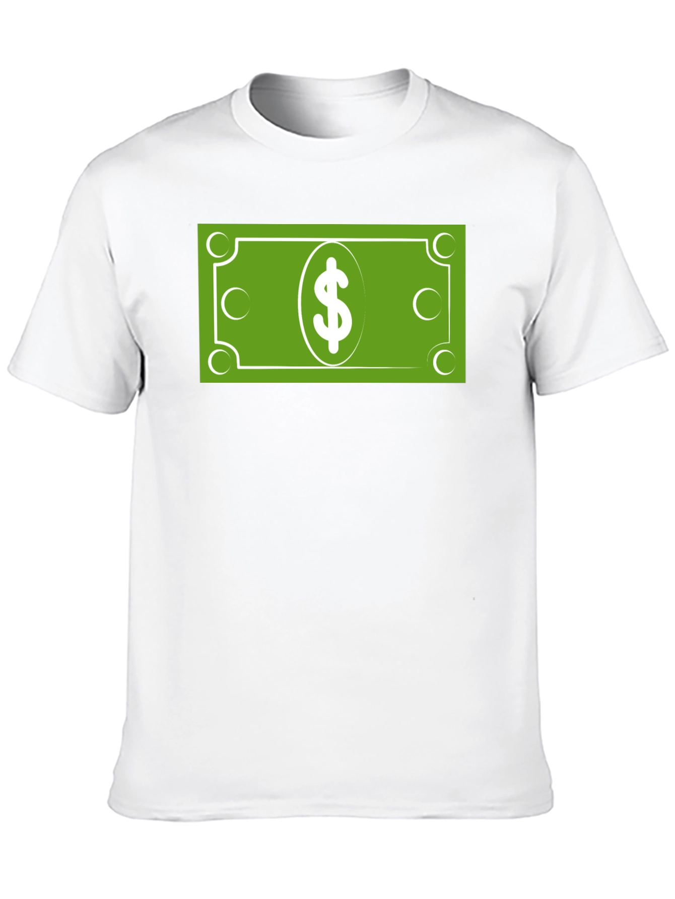 Black Money Graphic T-Shirt - Cool Casual Wear view 10