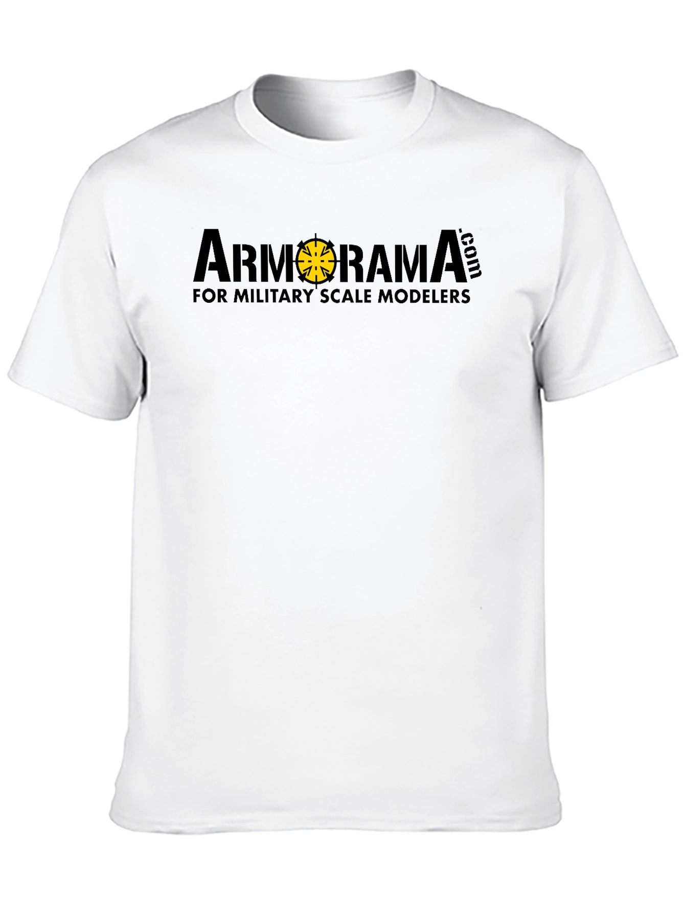 Black Armorama Military Scale Modelers T-Shirt view 10