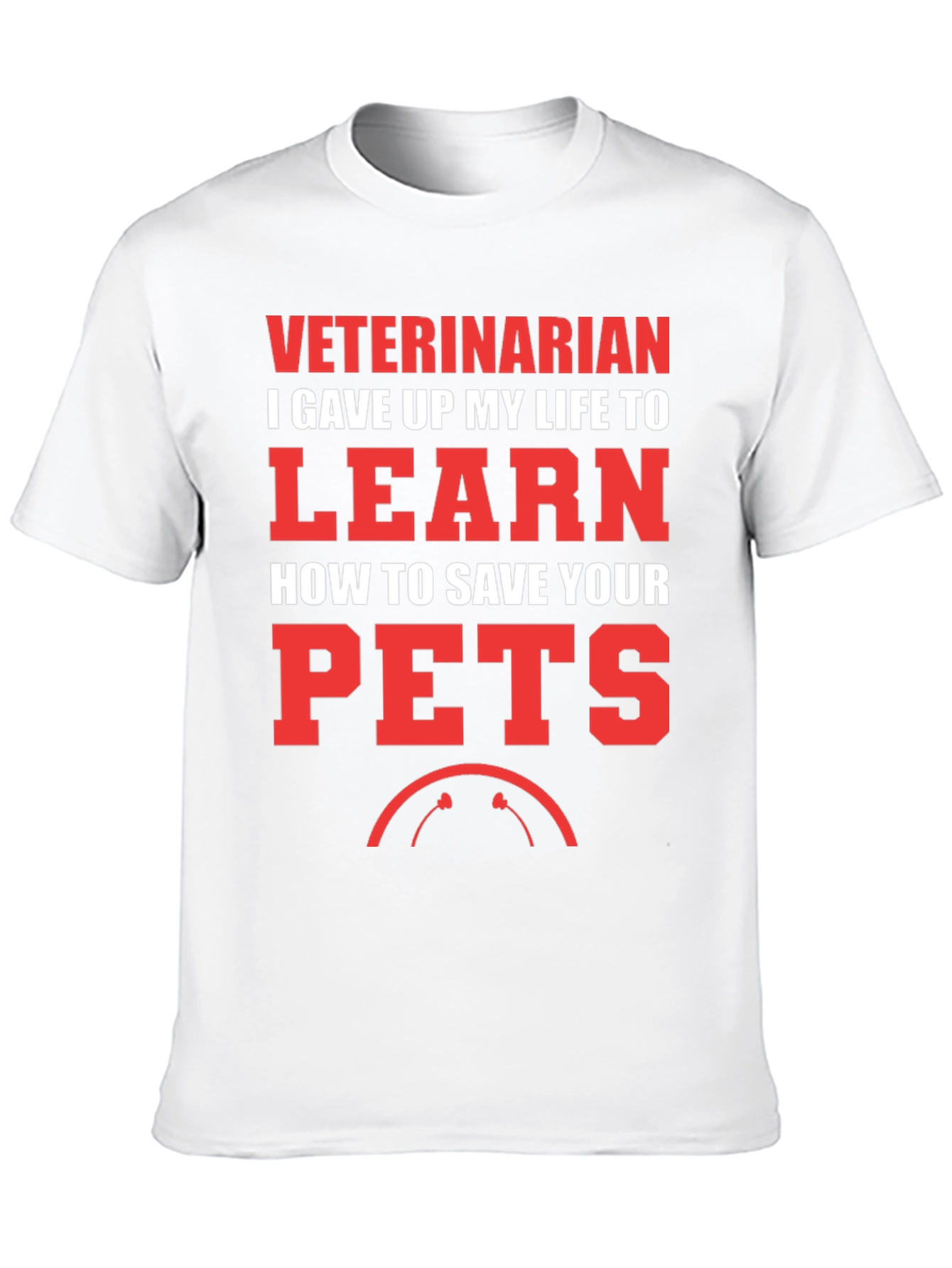 Black Veterinarian Save Your Pets T-Shirt view 10
