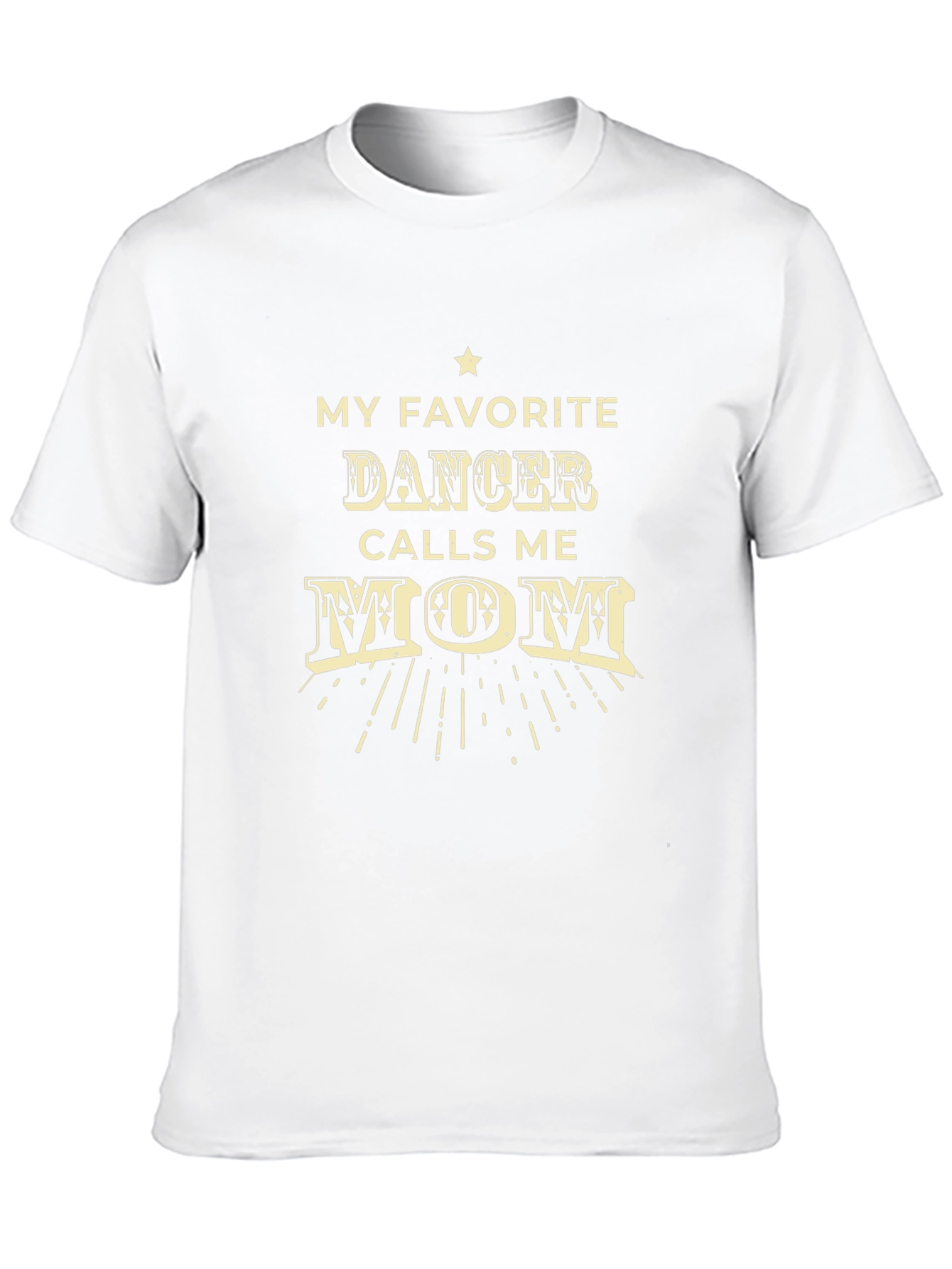 Black My Favorite Dancer Calls Me Mom T-Shirt view 10