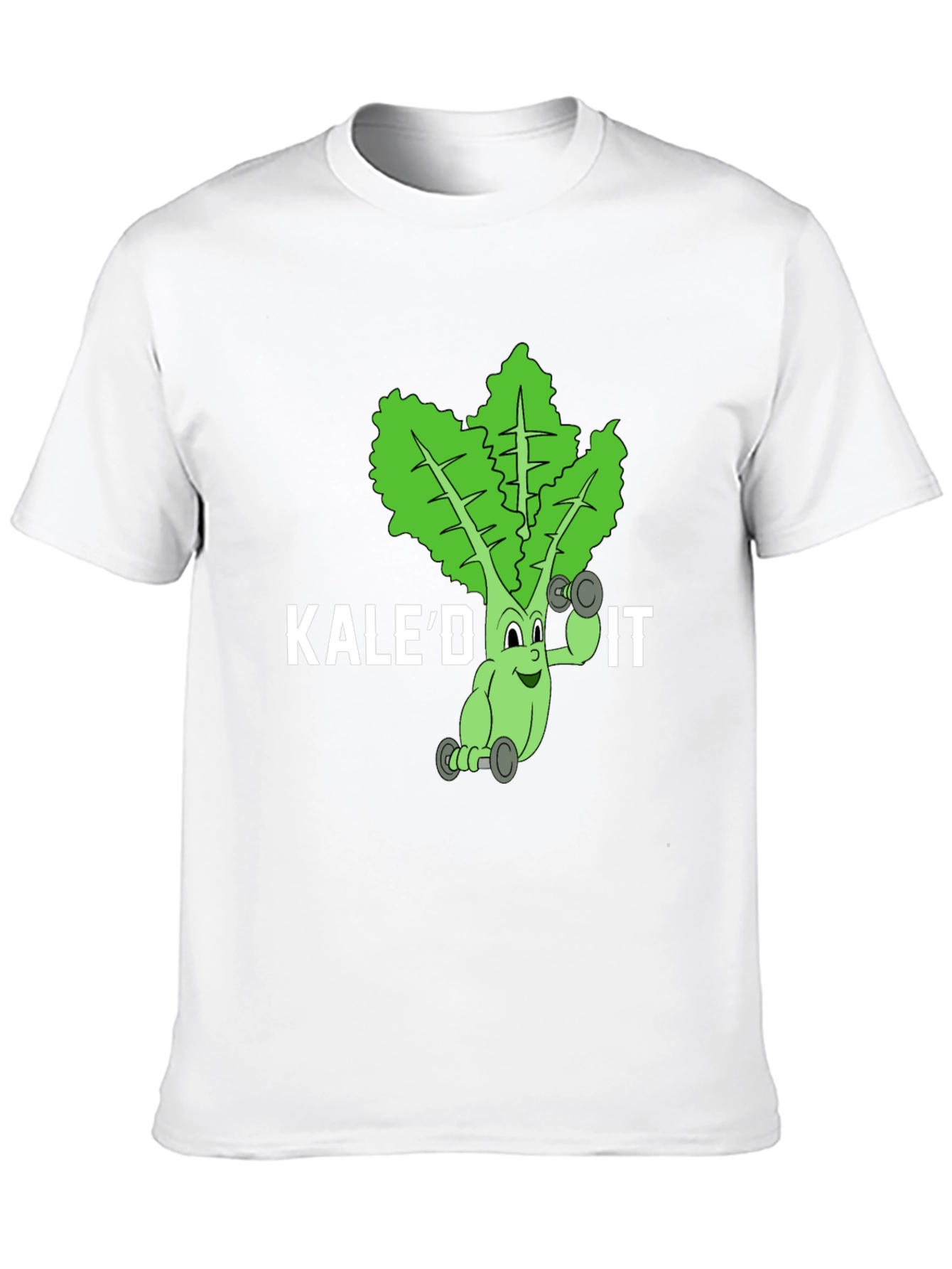 Black Kale'd It! Funny Workout T-Shirt  view 10
