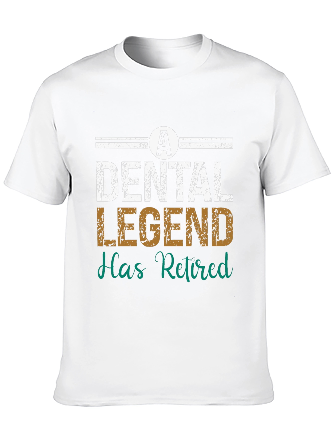 Black Dental Legend Retired T-Shirt view 10