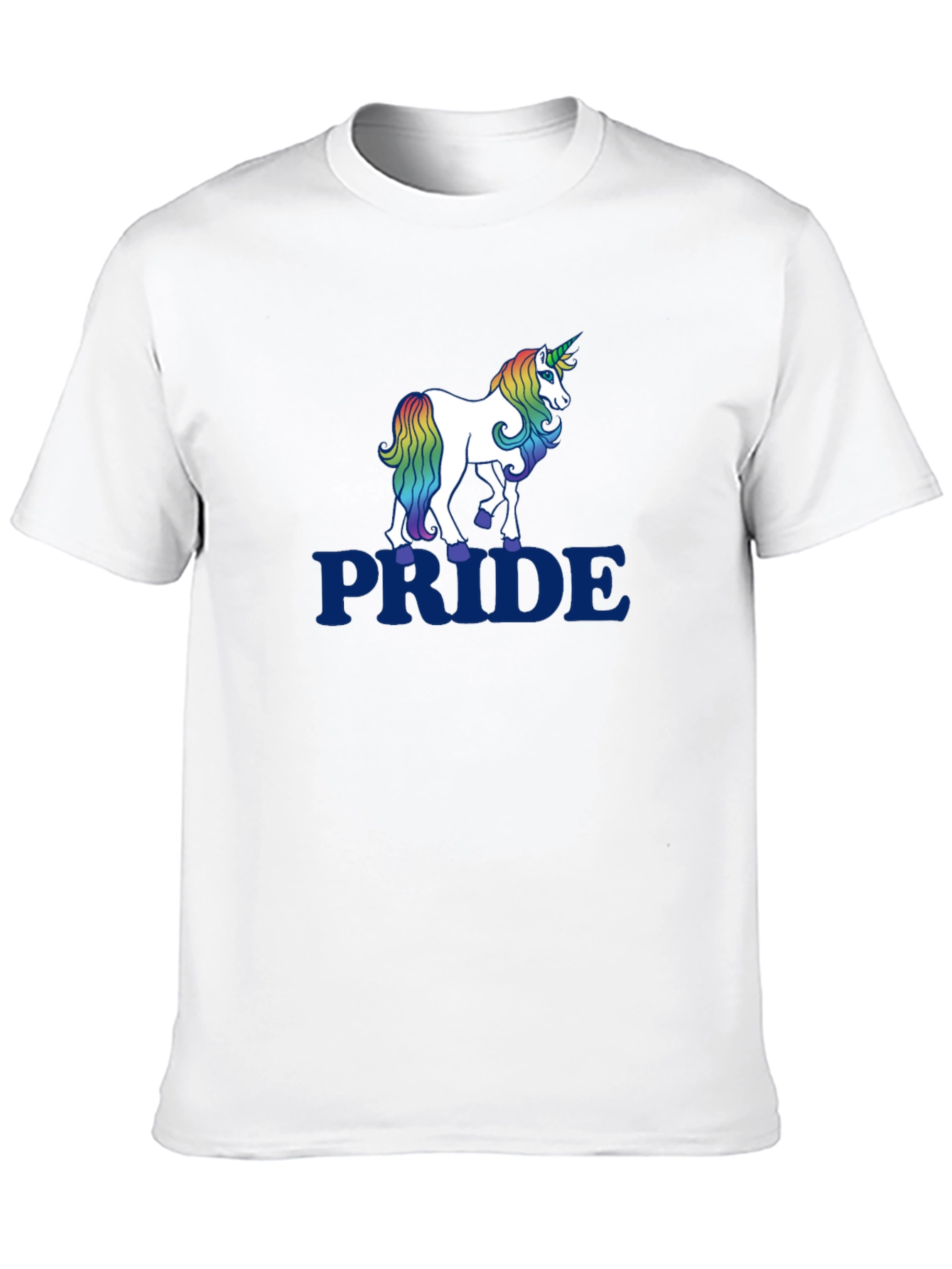Black Pride Unicorn Graphic Tee - Black T-Shirt view 10
