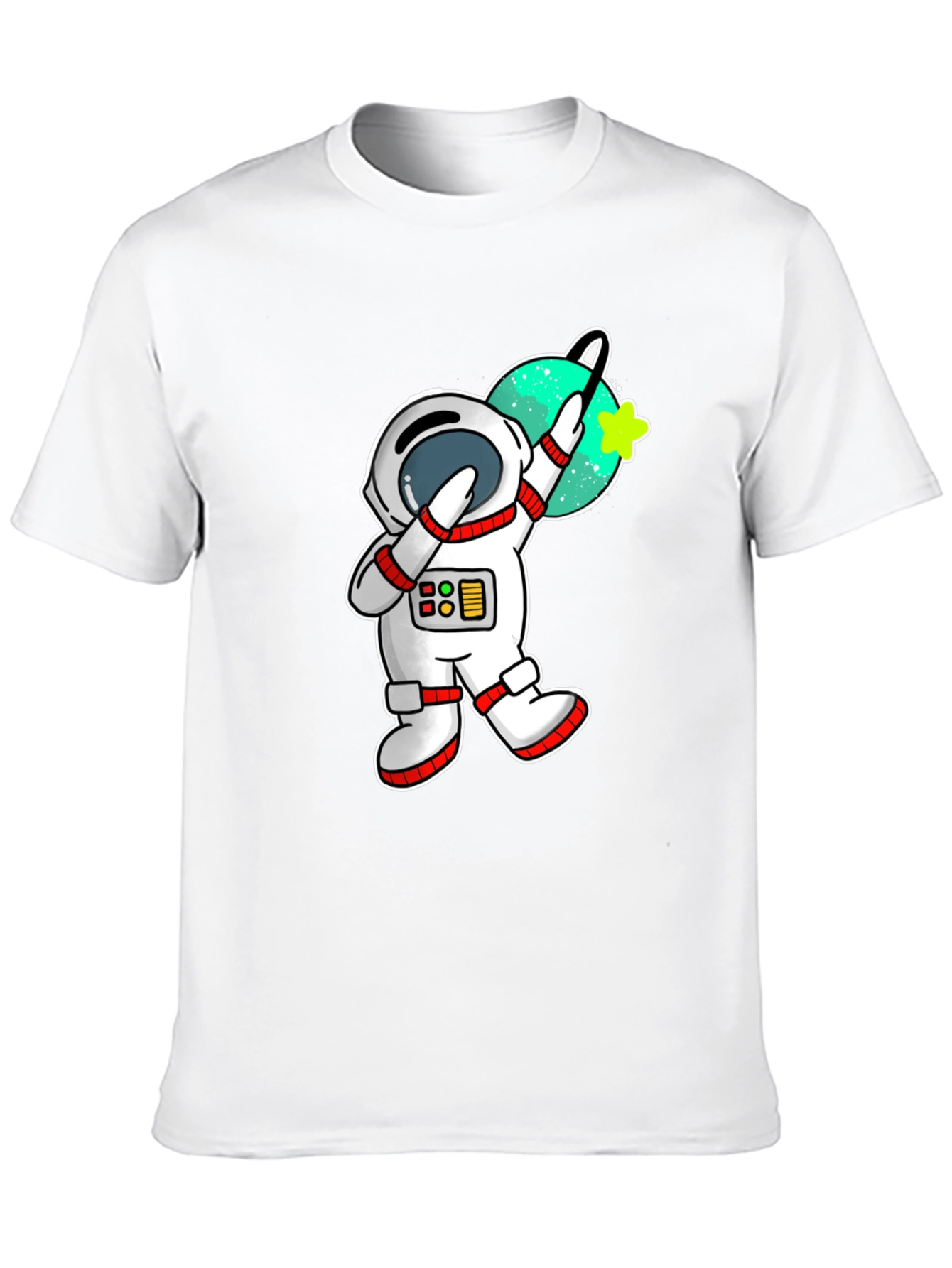 Black Astronaut Dab T-Shirt - Space Fun! view 10