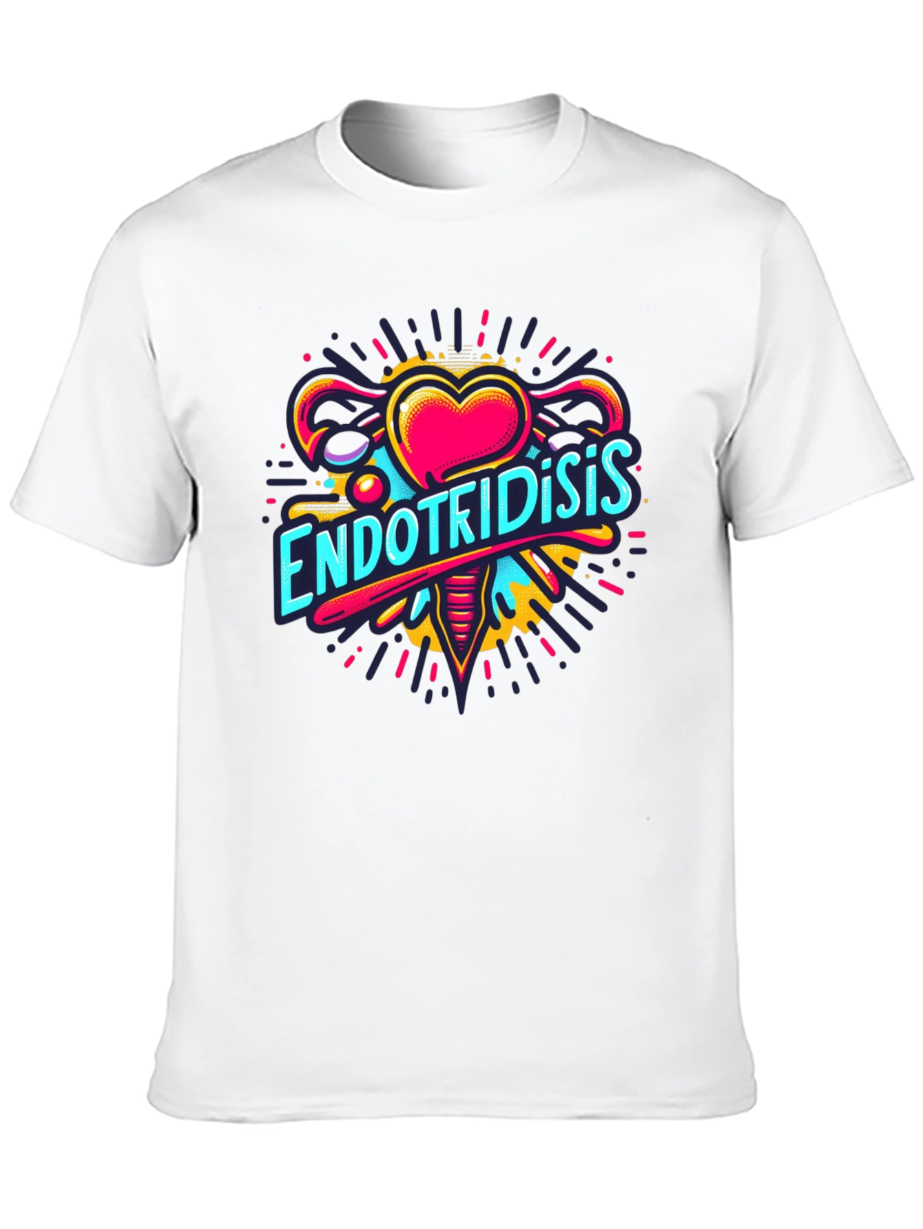 Endometriosis Awareness Black T-Shirt - 10