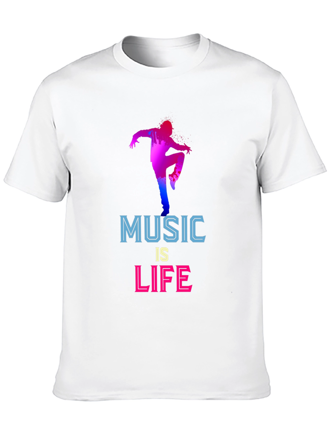 Black Music is Life Graphic T-Shirt view 10