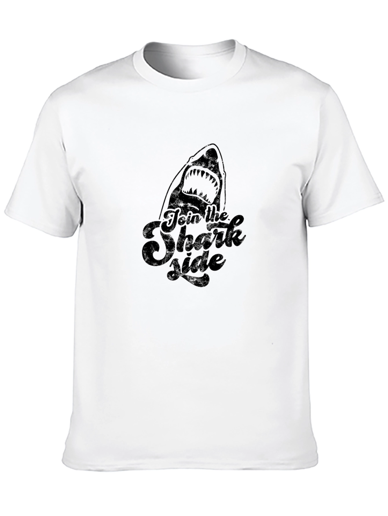 Black Join the Shark Side Graphic Tee - Black view 10