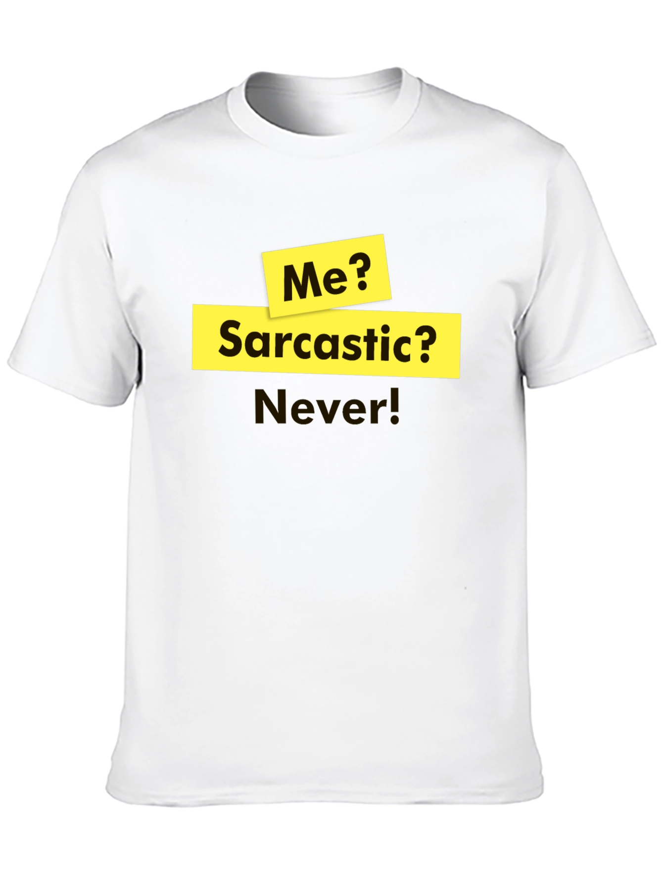 Black Sarcastic Humor T-Shirt - Funny Statement Tee view 10