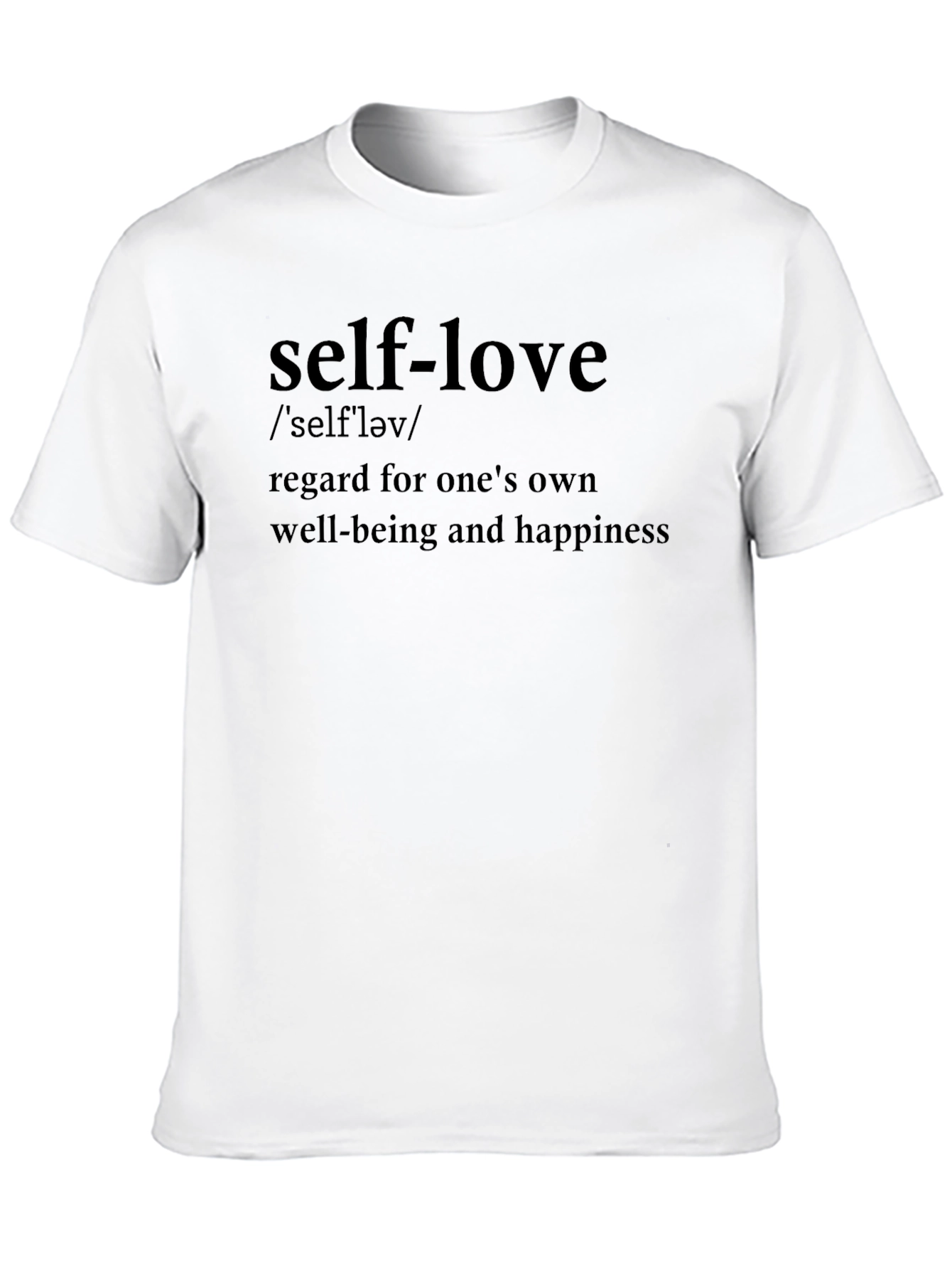 Black Self-Love Definition Black Graphic Tee view 10