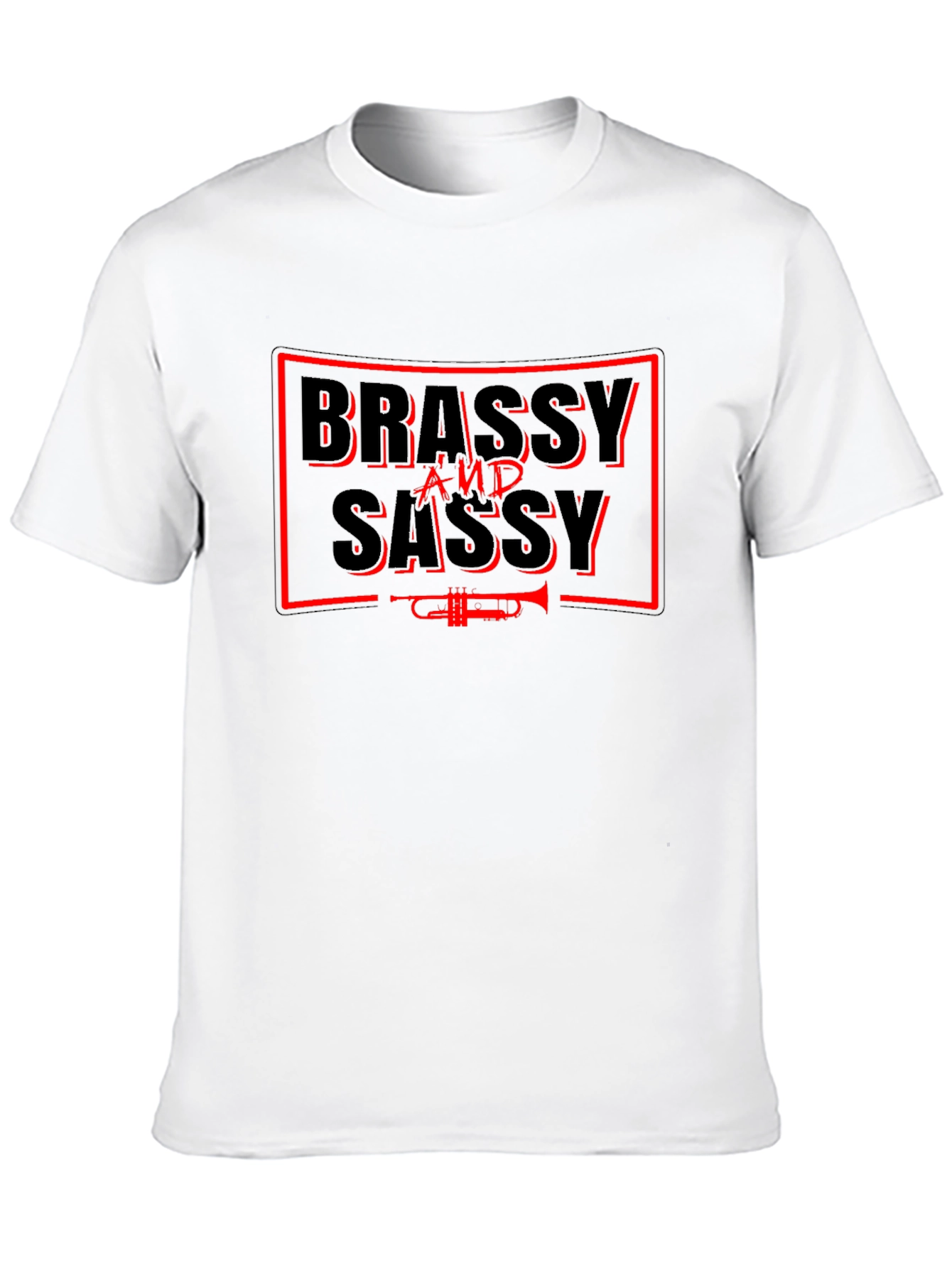 Black Brassy & Sassy Graphic Tee - Black T-Shirt view 10